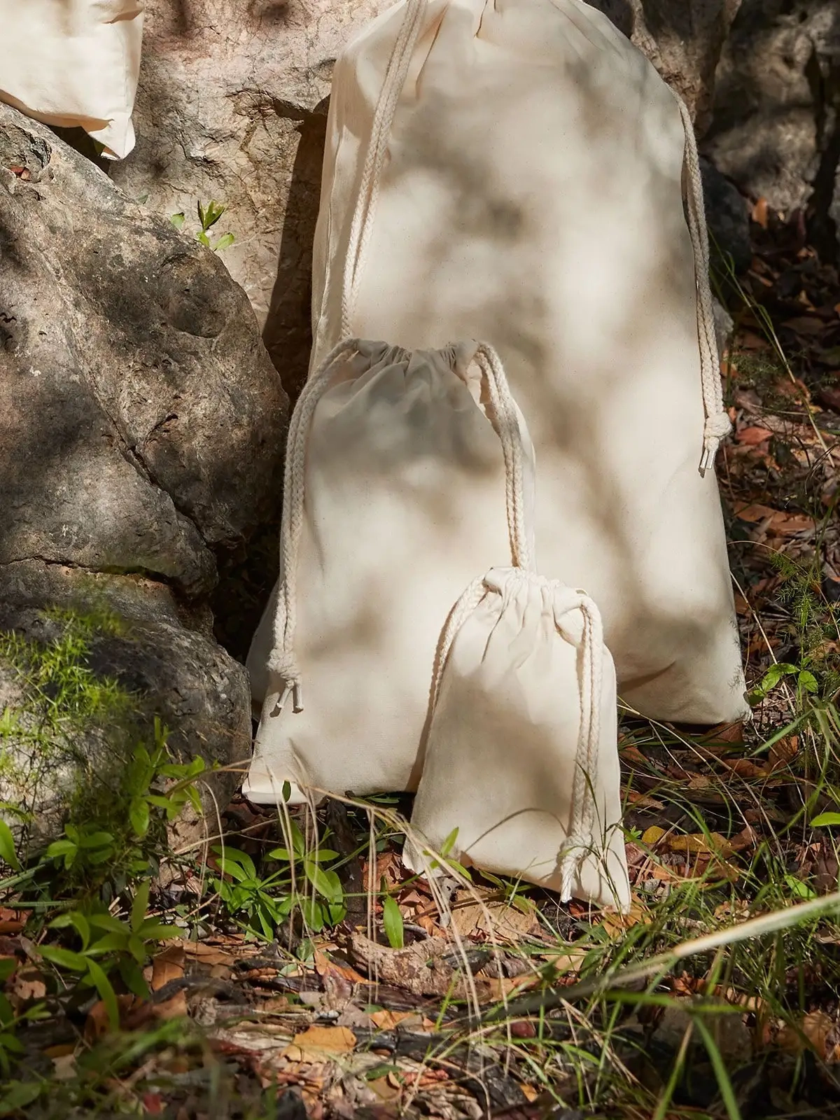 Immagine Sacchetti con chiusura a doppia coulisse, in cotone di alta qualità - Stuff Bag S