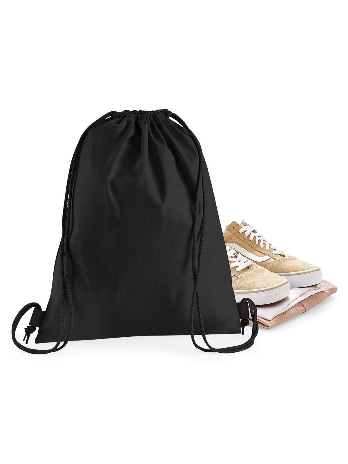 Immagine Sacca con chiusura a cordino. - Premium Cotton Gymsac