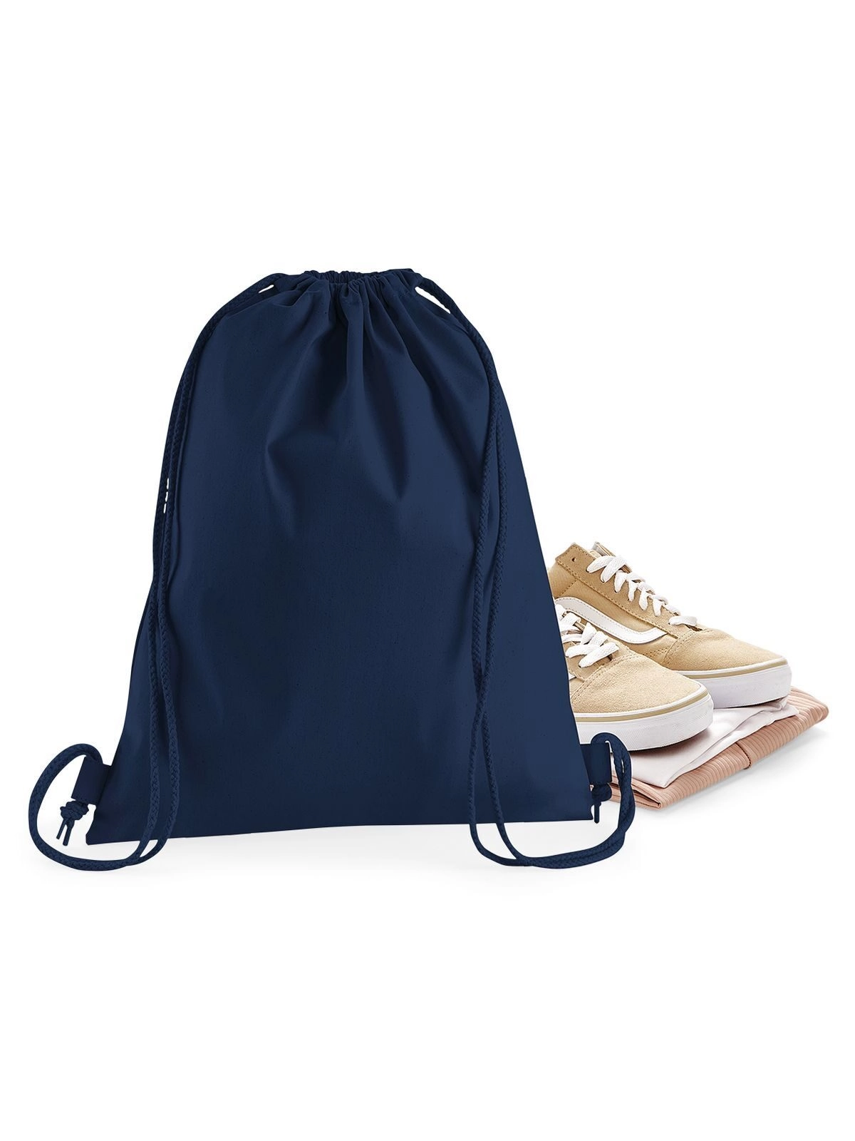 Immagine Sacca con chiusura a cordino. - Premium Cotton Gymsac