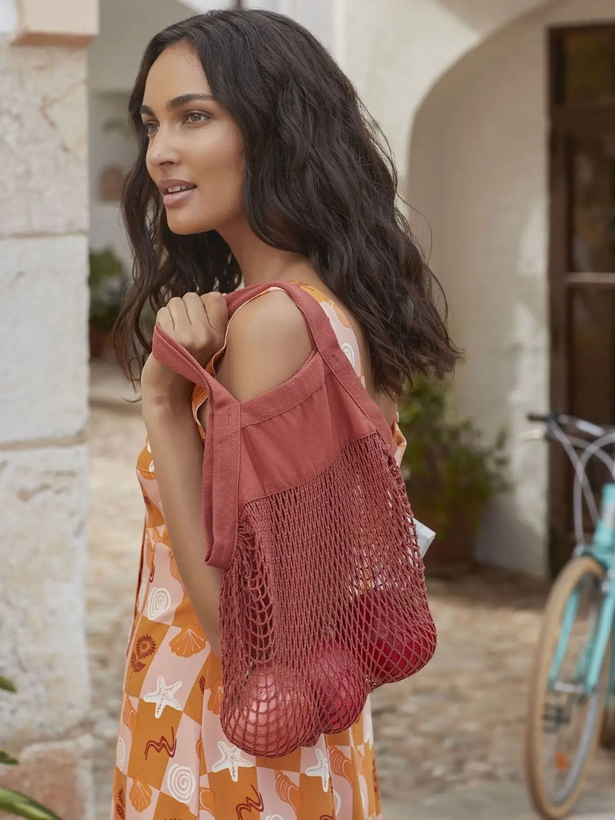 Immagine Organic Cotton Mini Mesh Grocery Bag