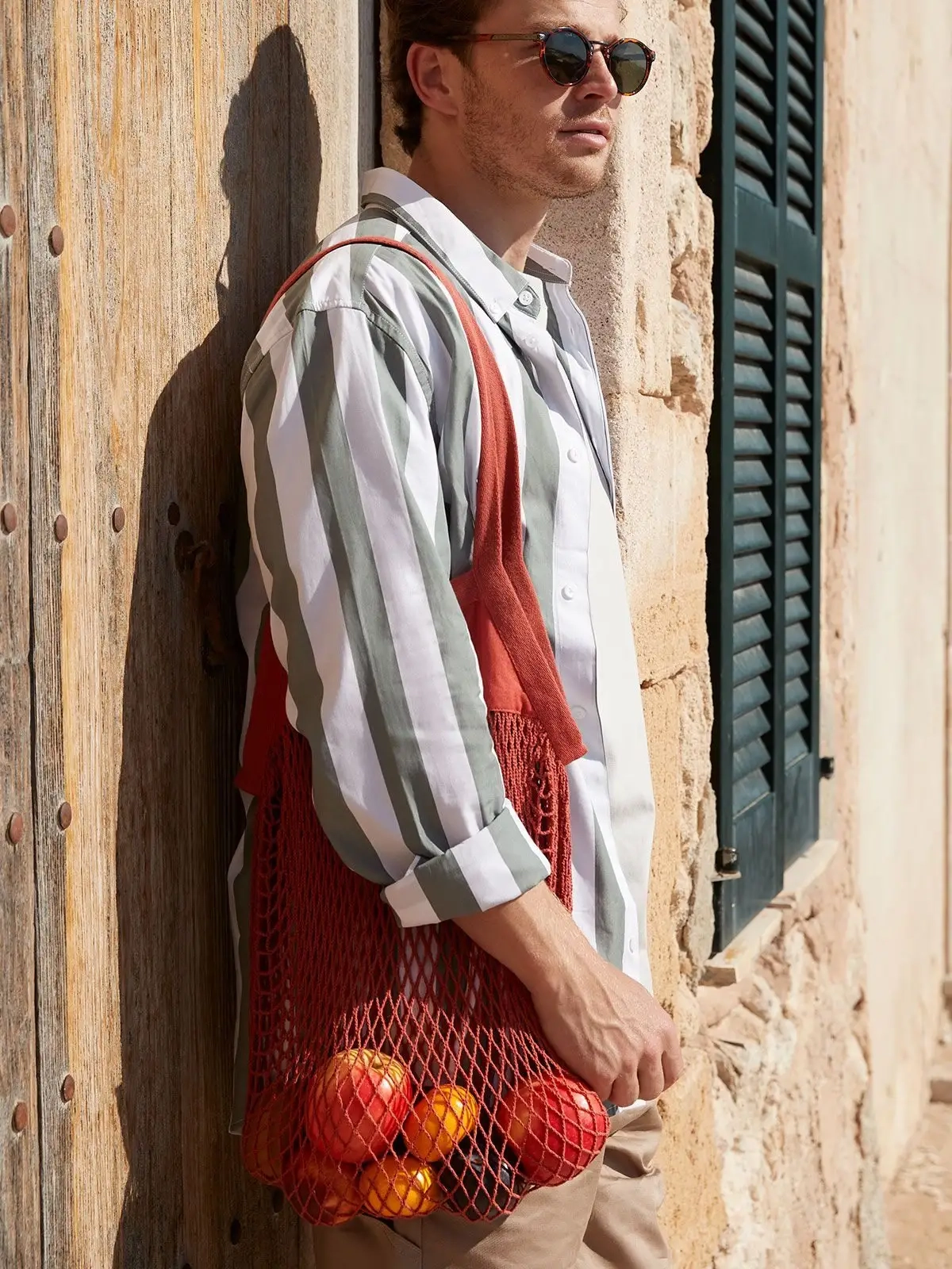 Immagine Organic Cotton Mesh Grocery Bag