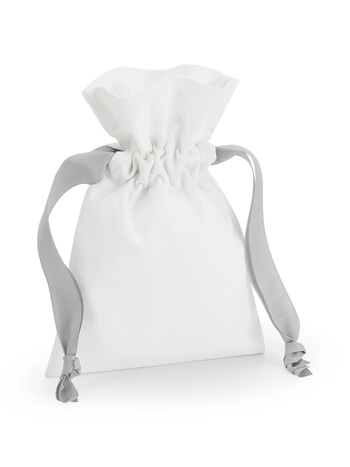 Immagine Sacca in Cottone Gift Bag With Ribbon Drawstring