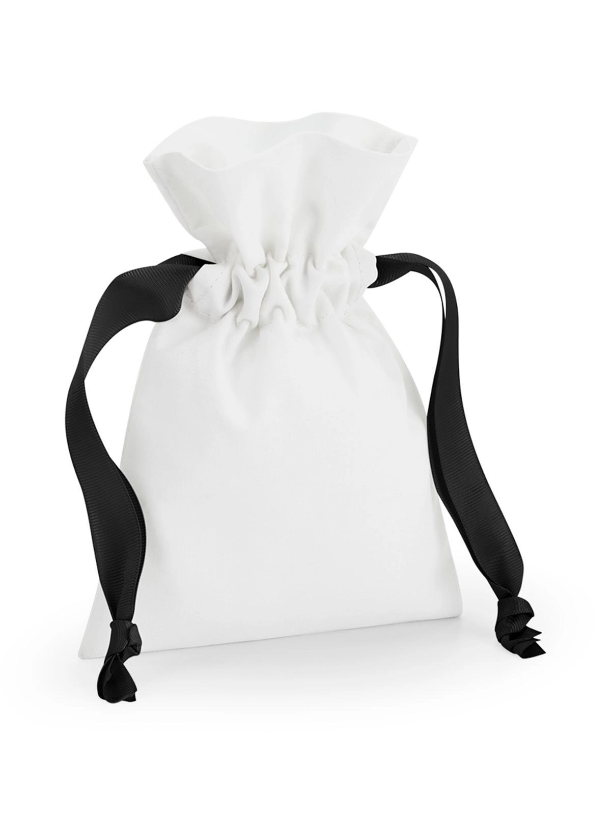 Immagine Sacca in Cottone Gift Bag With Ribbon Drawstring