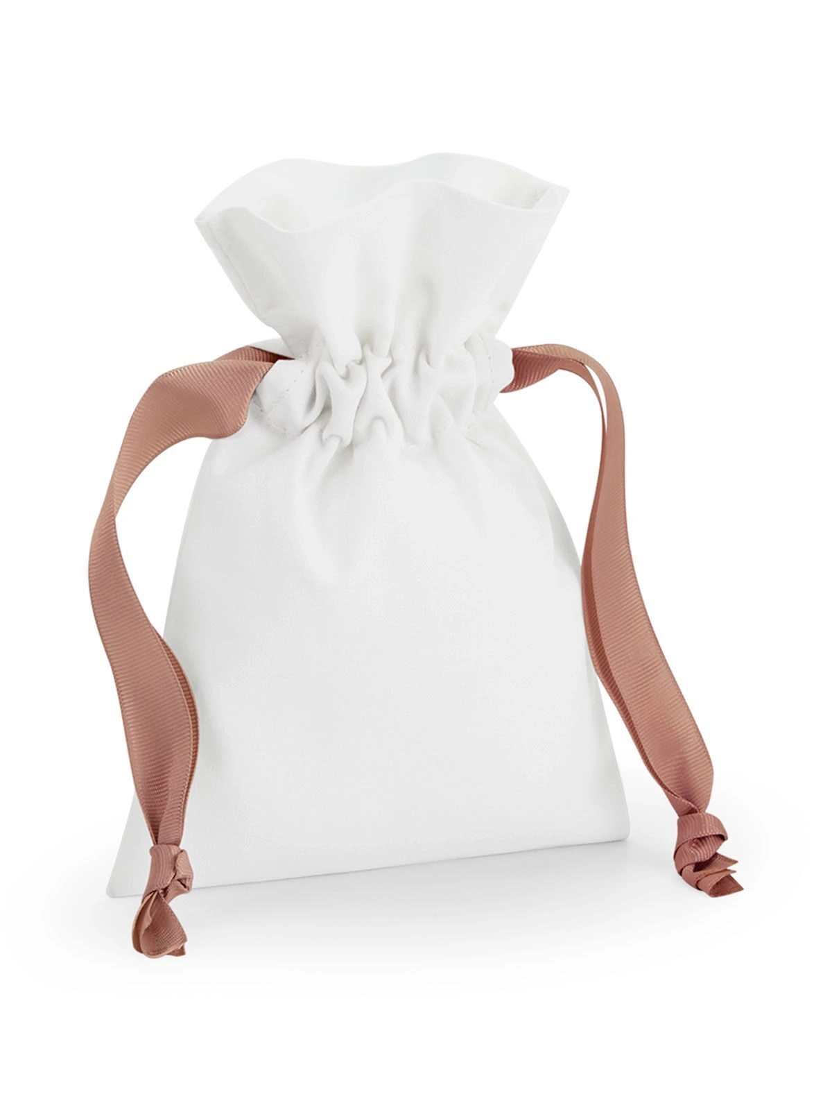 Immagine Sacca in Cottone Gift Bag With Ribbon Drawstring