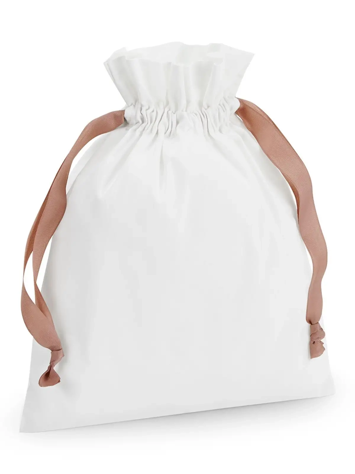 Immagine Sacca in Cottone Gift Bag With Ribbon Drawstring