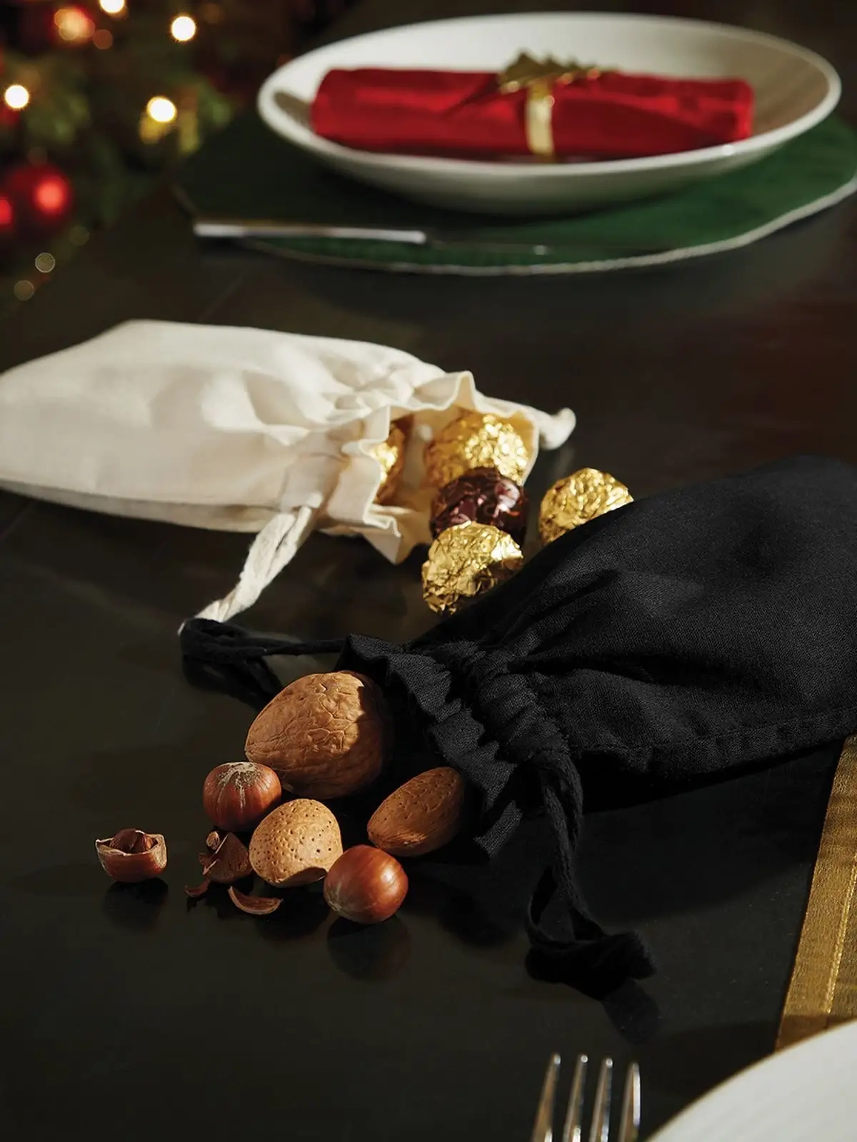 Immagine Organic Cotton Draw Cord Bag