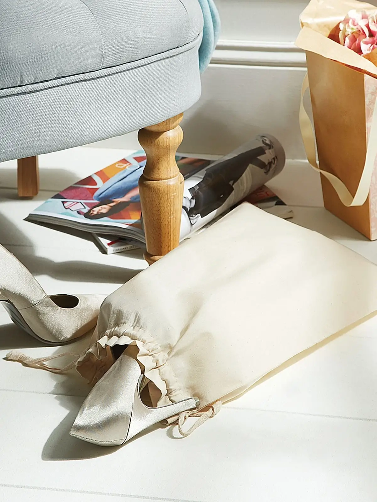 Immagine Organic Cotton Draw Cord Bag