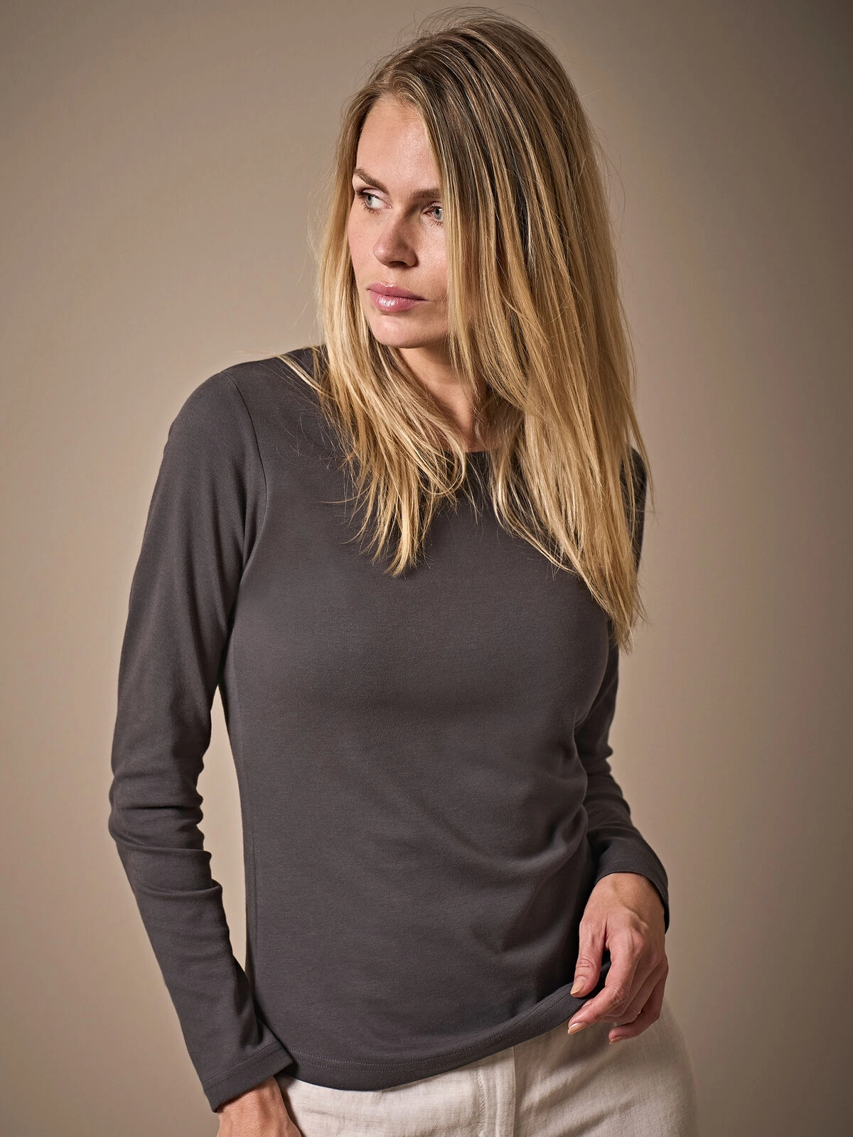 Immagine Ladies Long Sleeve Interlock Tee