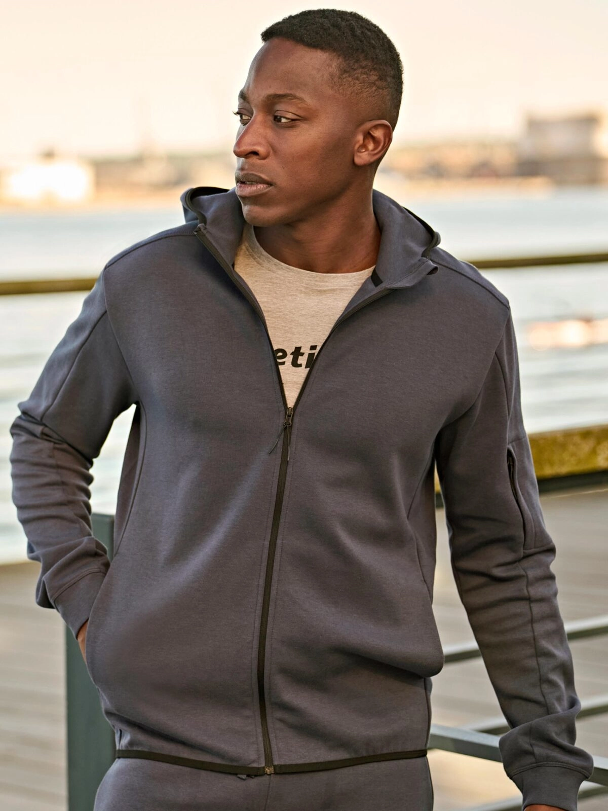Immagine Athletic Hooded Full Zip Sweat