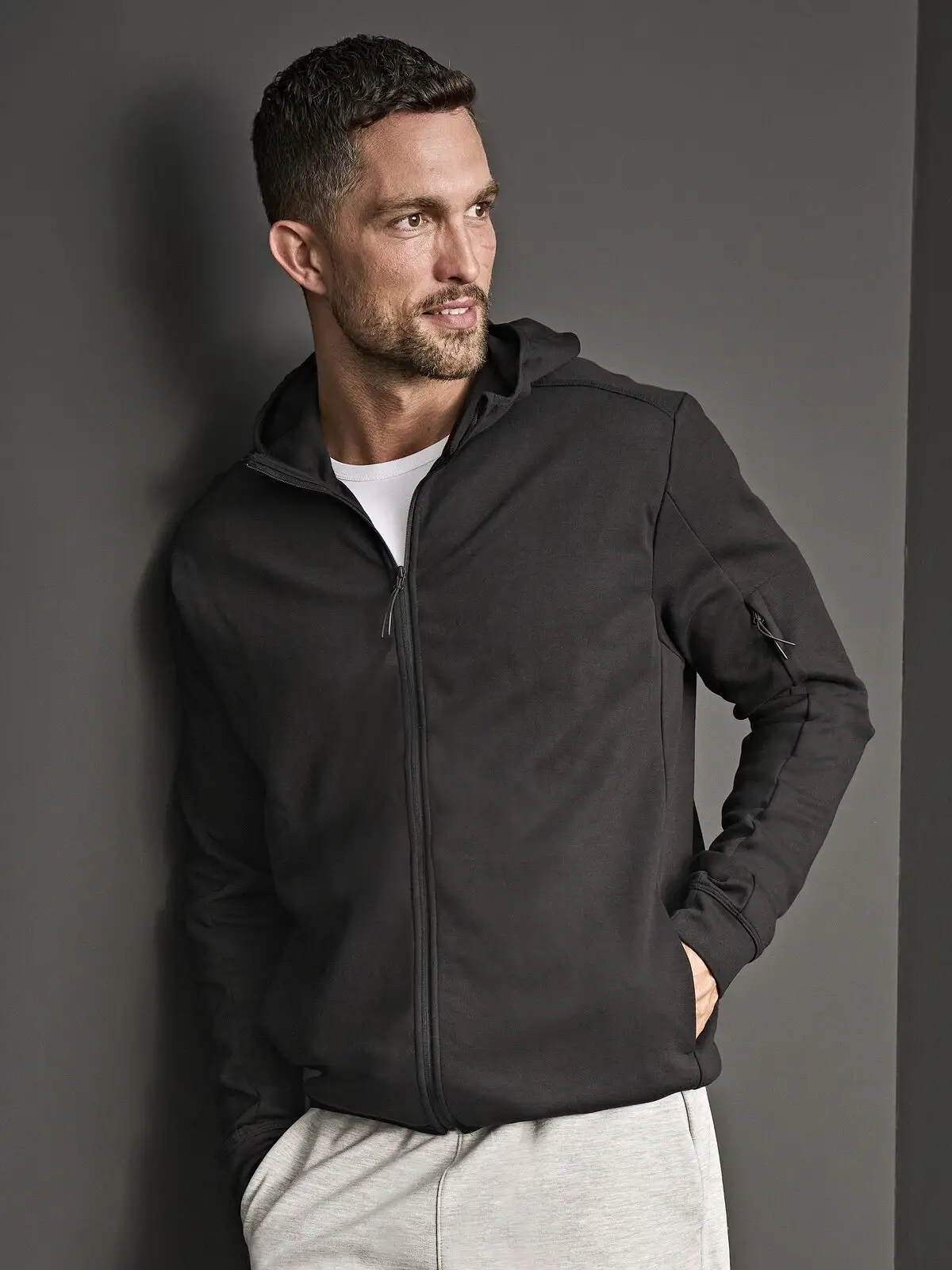 Immagine Athletic Hooded Full Zip Sweat