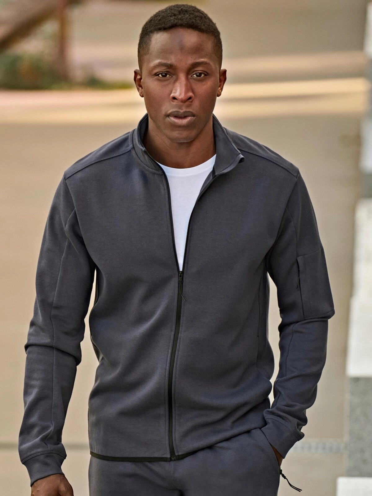 Immagine Athletic Full Zip Cardigan