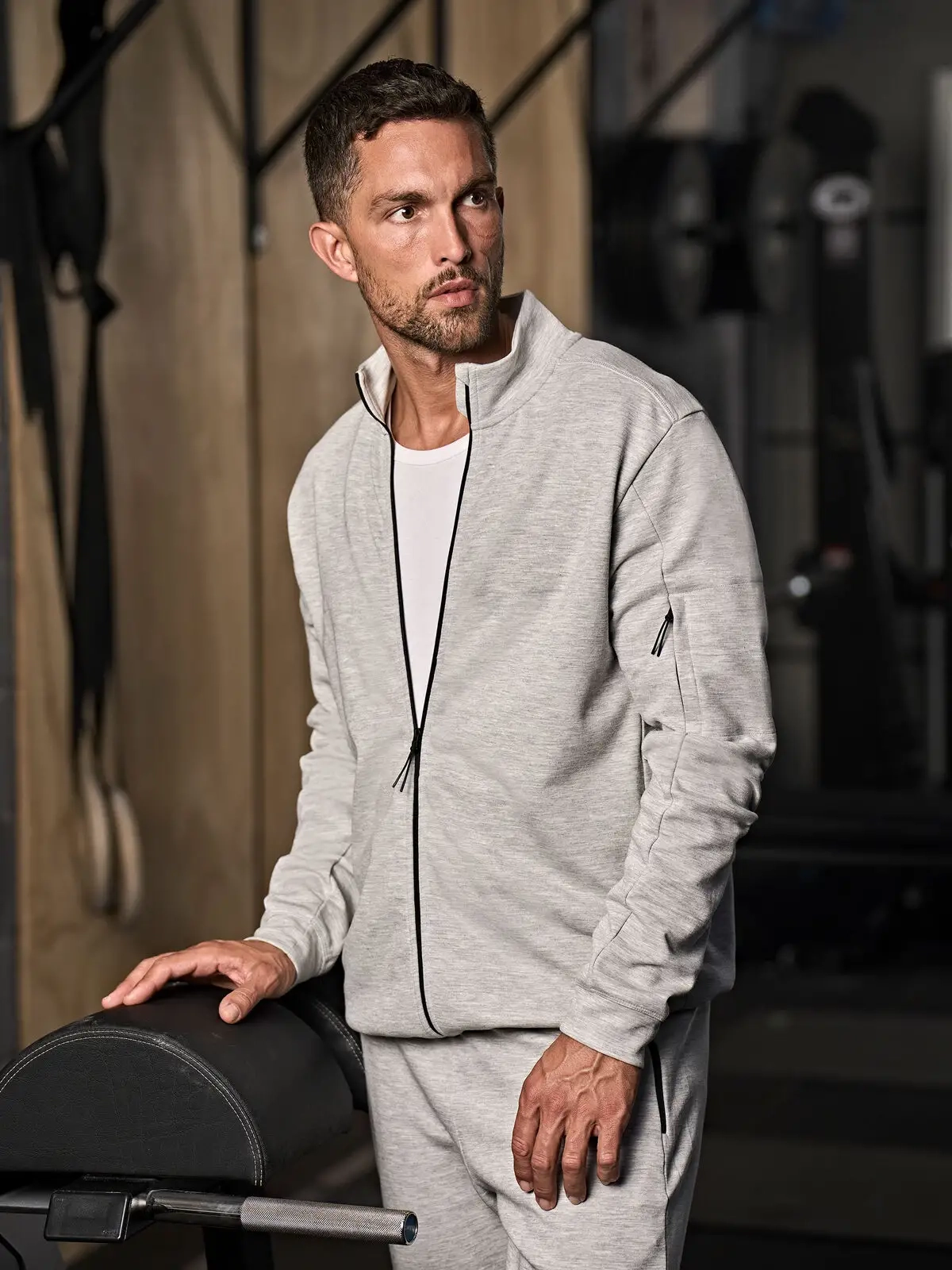 Immagine Athletic Full Zip Cardigan