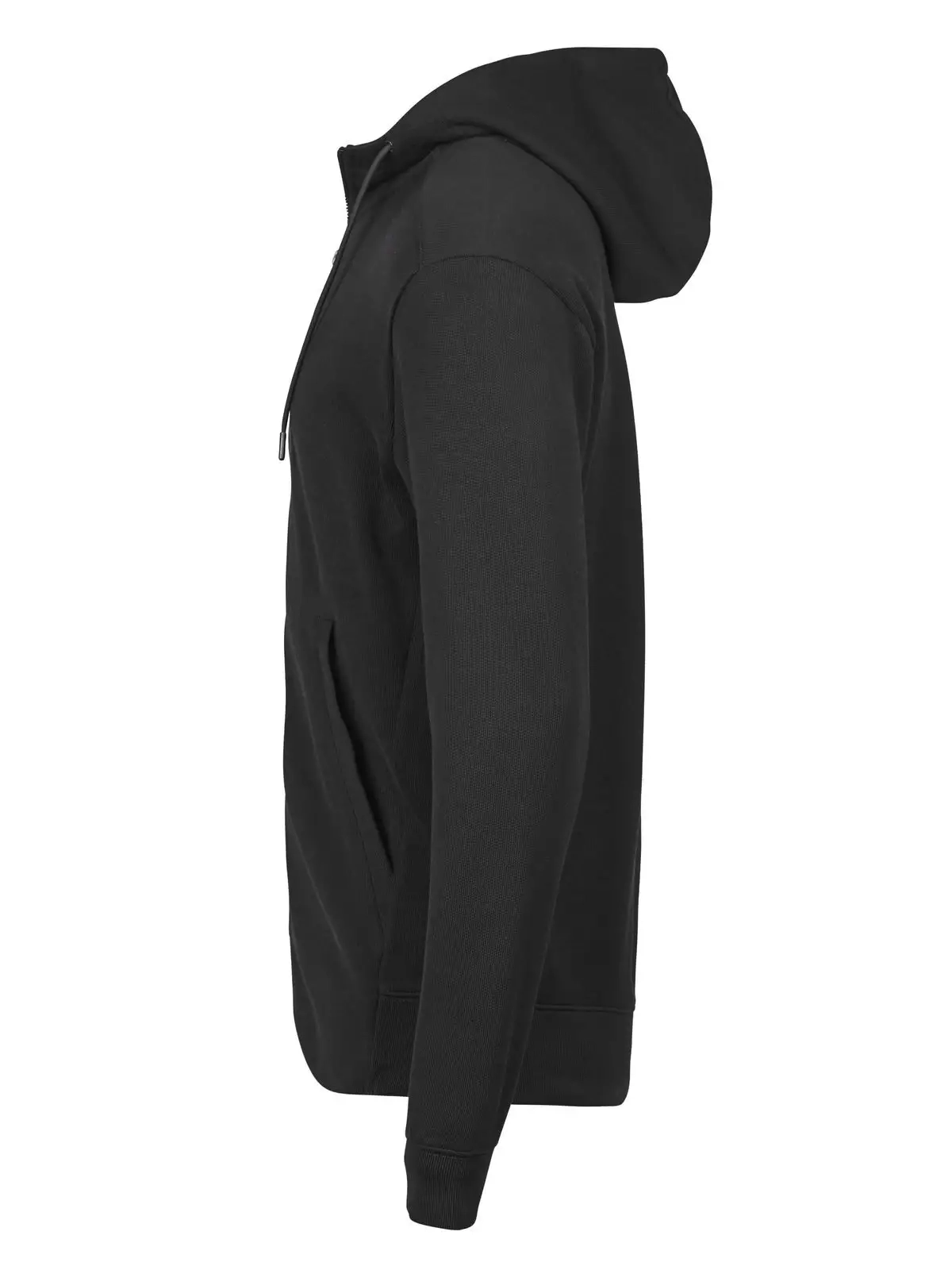 Immagine Ribbed Interlock Hooded Full Zip