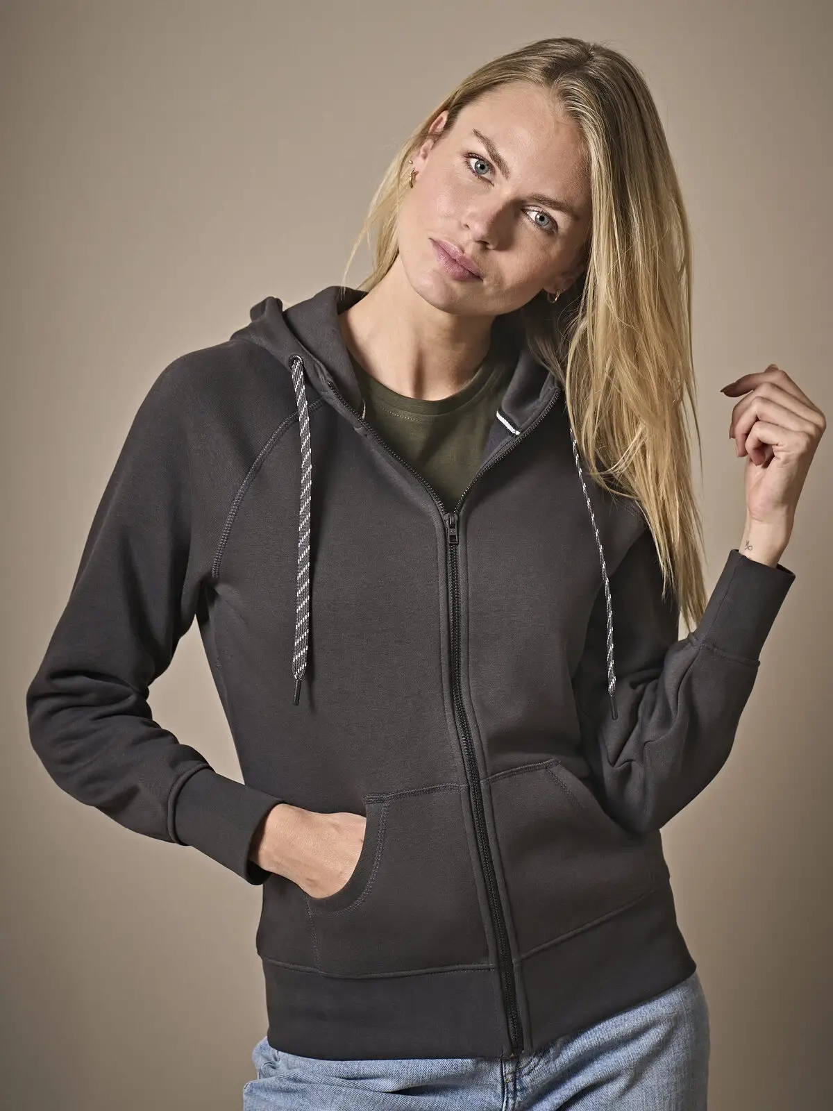Immagine Ladies Fashion Full Zip Hood