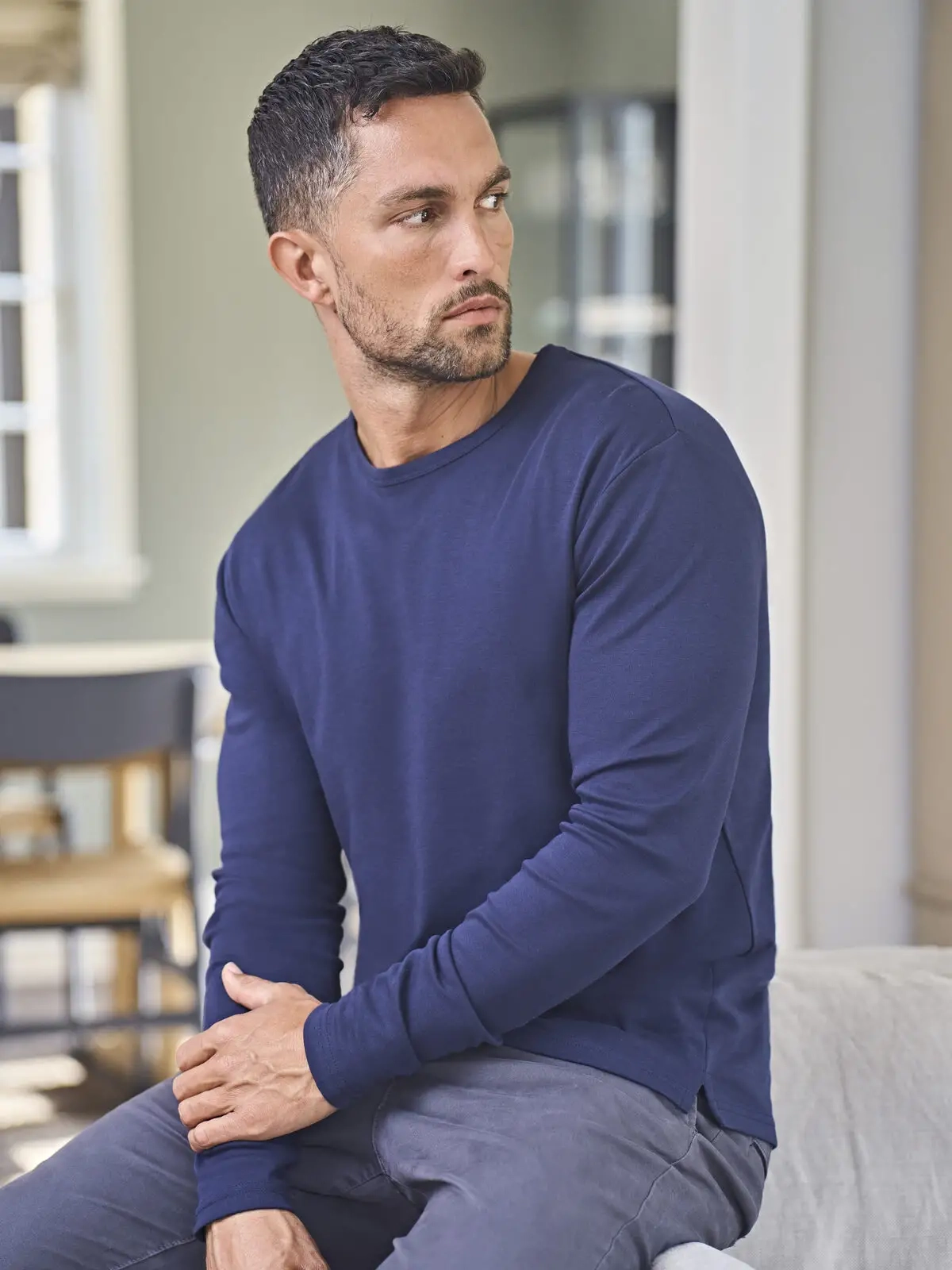 Immagine Long Sleeve Interlock Tee