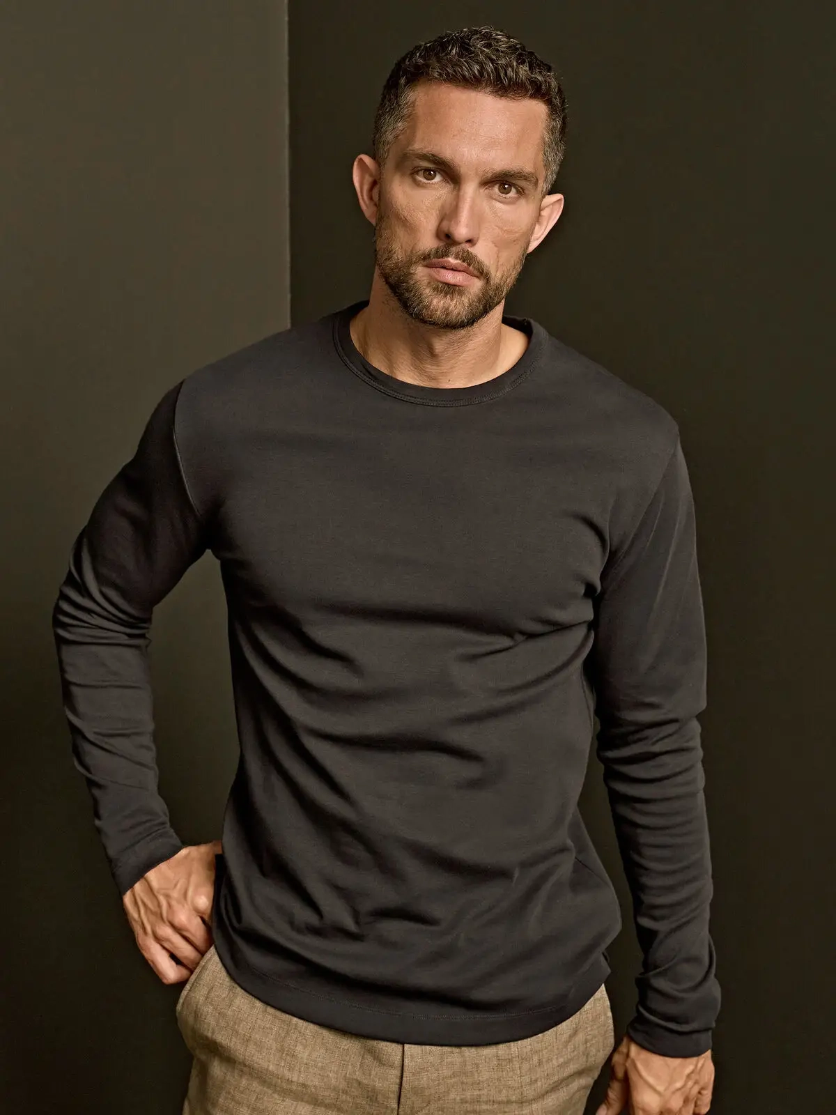 Immagine Long Sleeve Interlock Tee