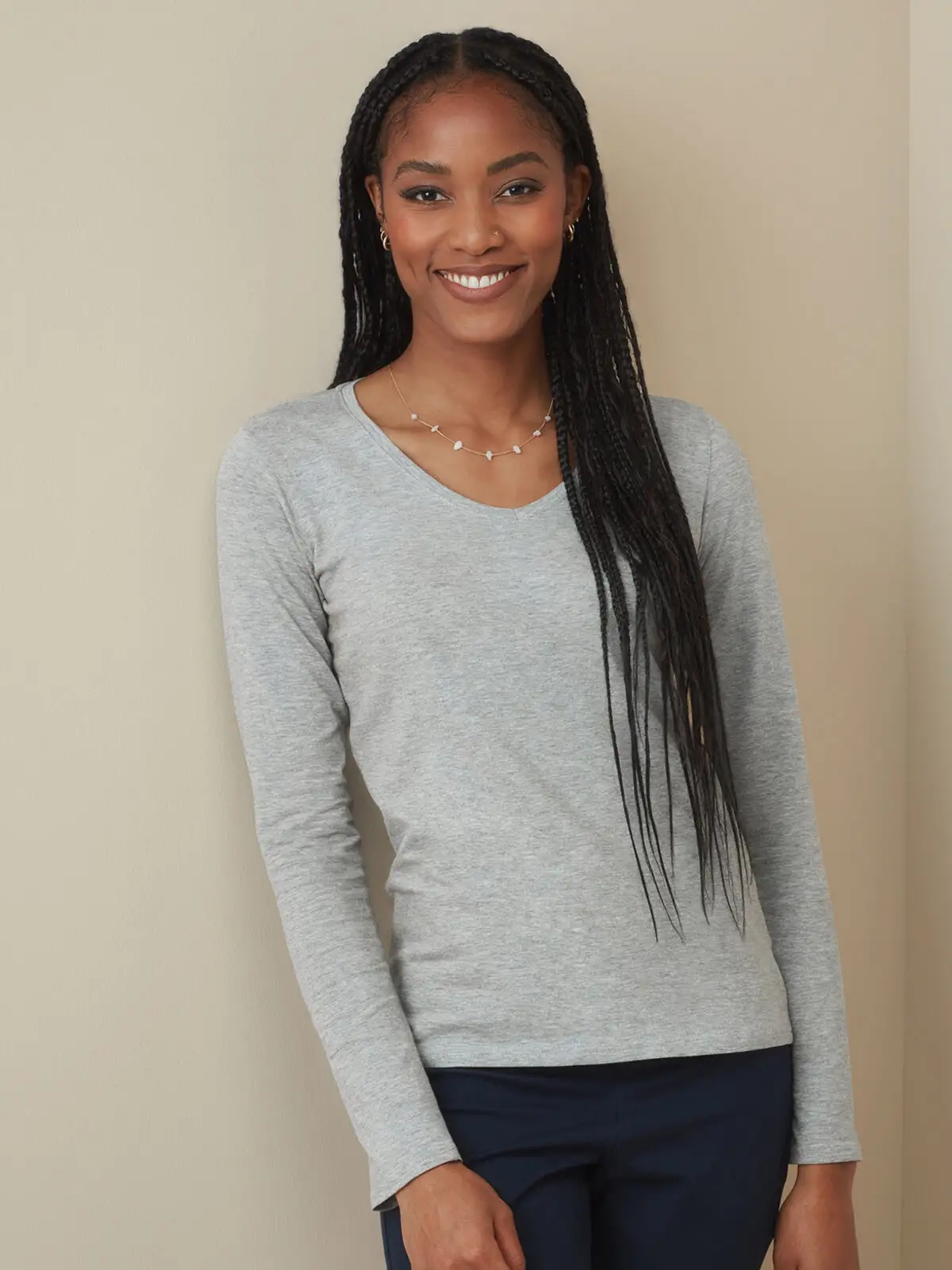 Immagine Claire V-Neck Long Sleeve