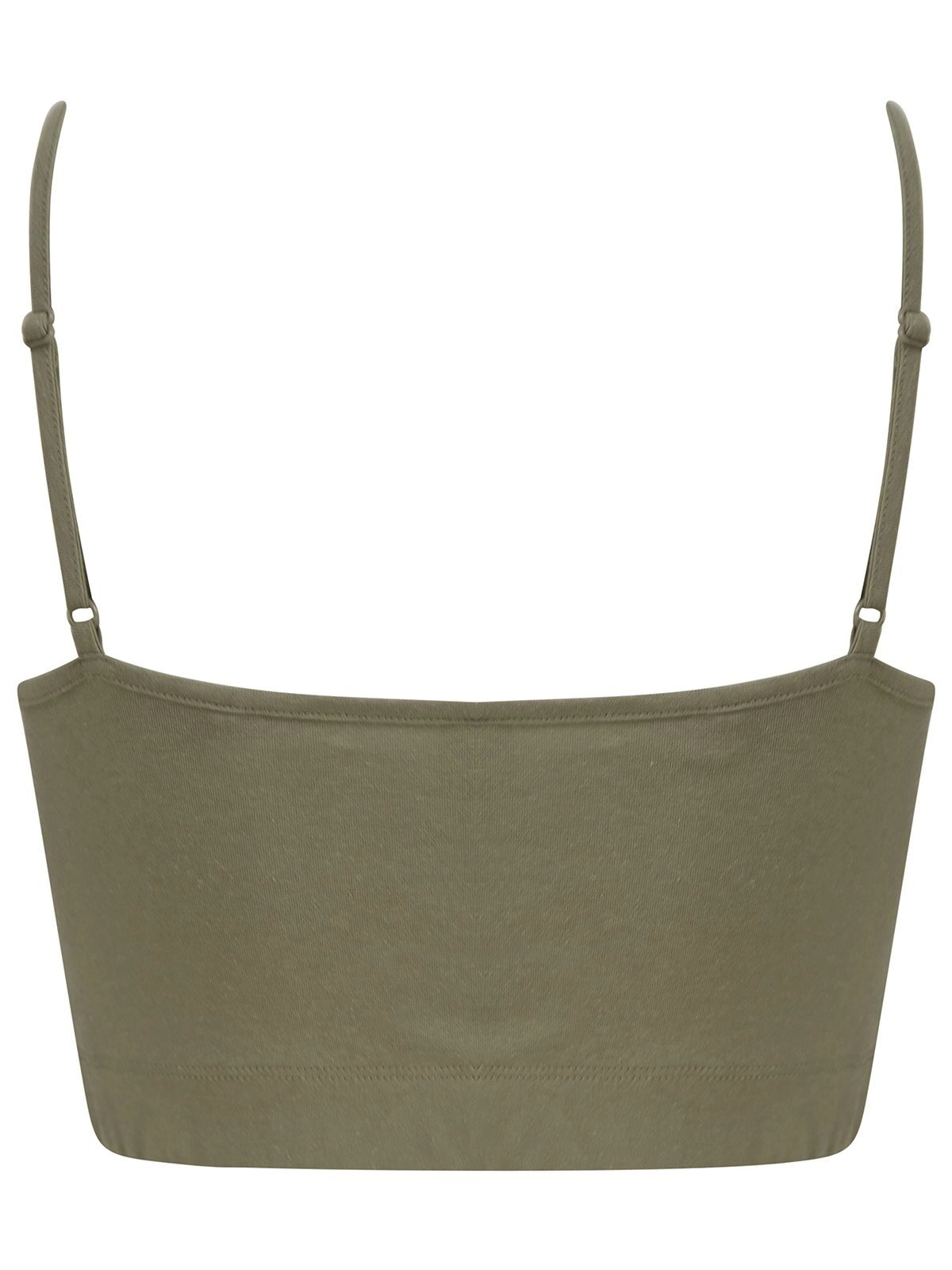 Immagine Women's Sustainable Fashion Cropped Cami Top