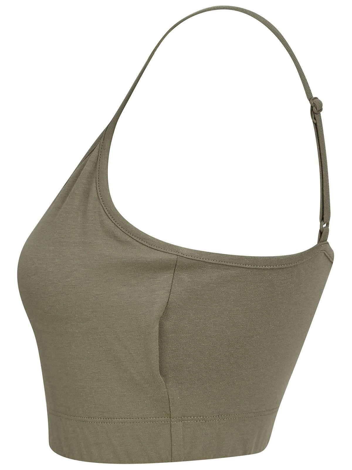 Immagine Women's Sustainable Fashion Cropped Cami Top