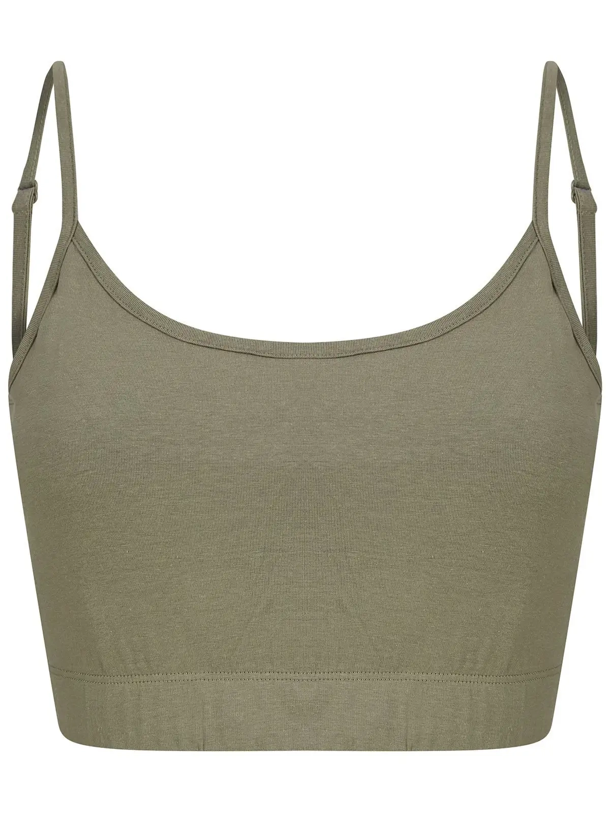 Immagine Women's Sustainable Fashion Cropped Cami Top