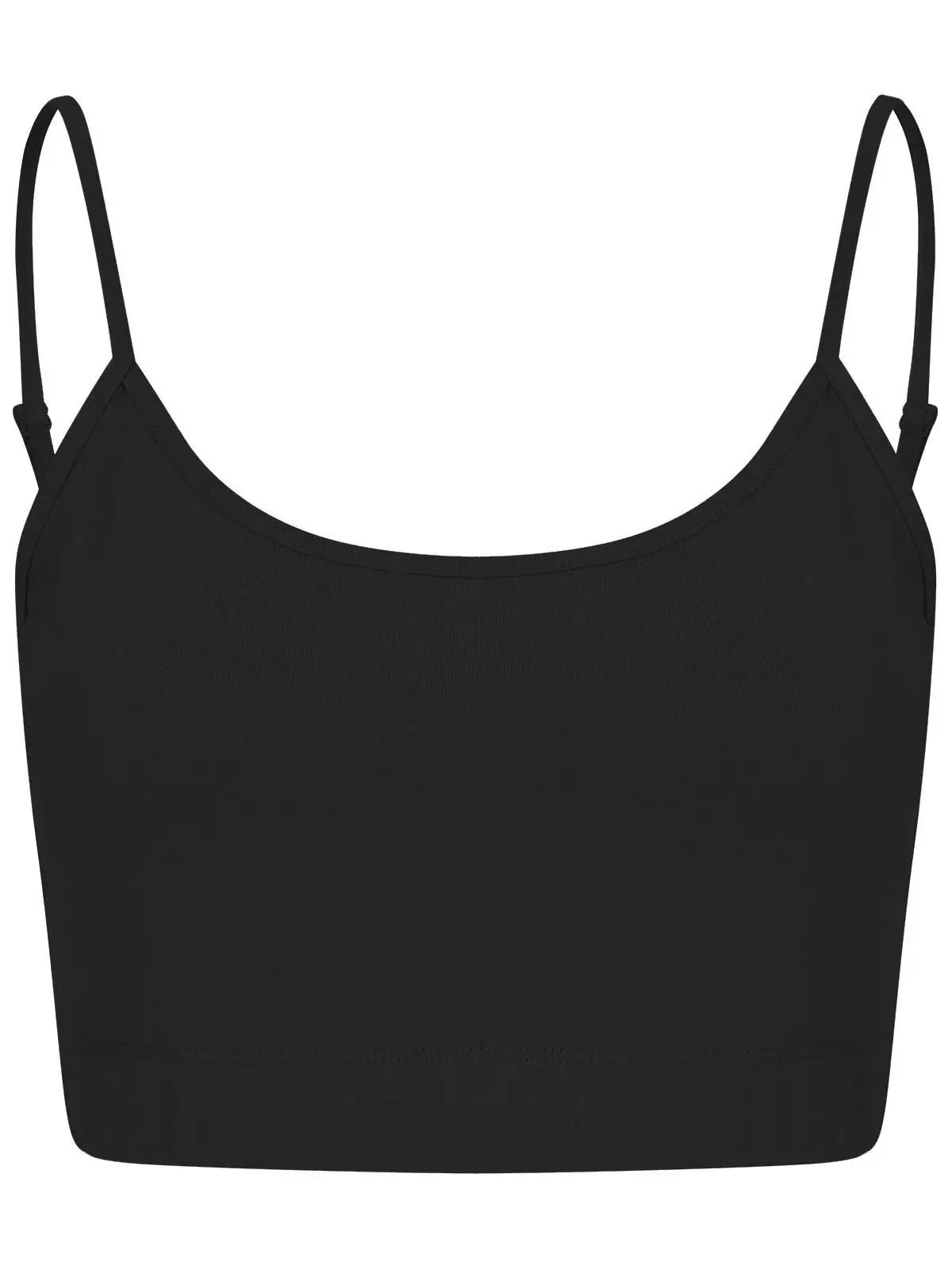 Immagine Women's Sustainable Fashion Cropped Cami Top
