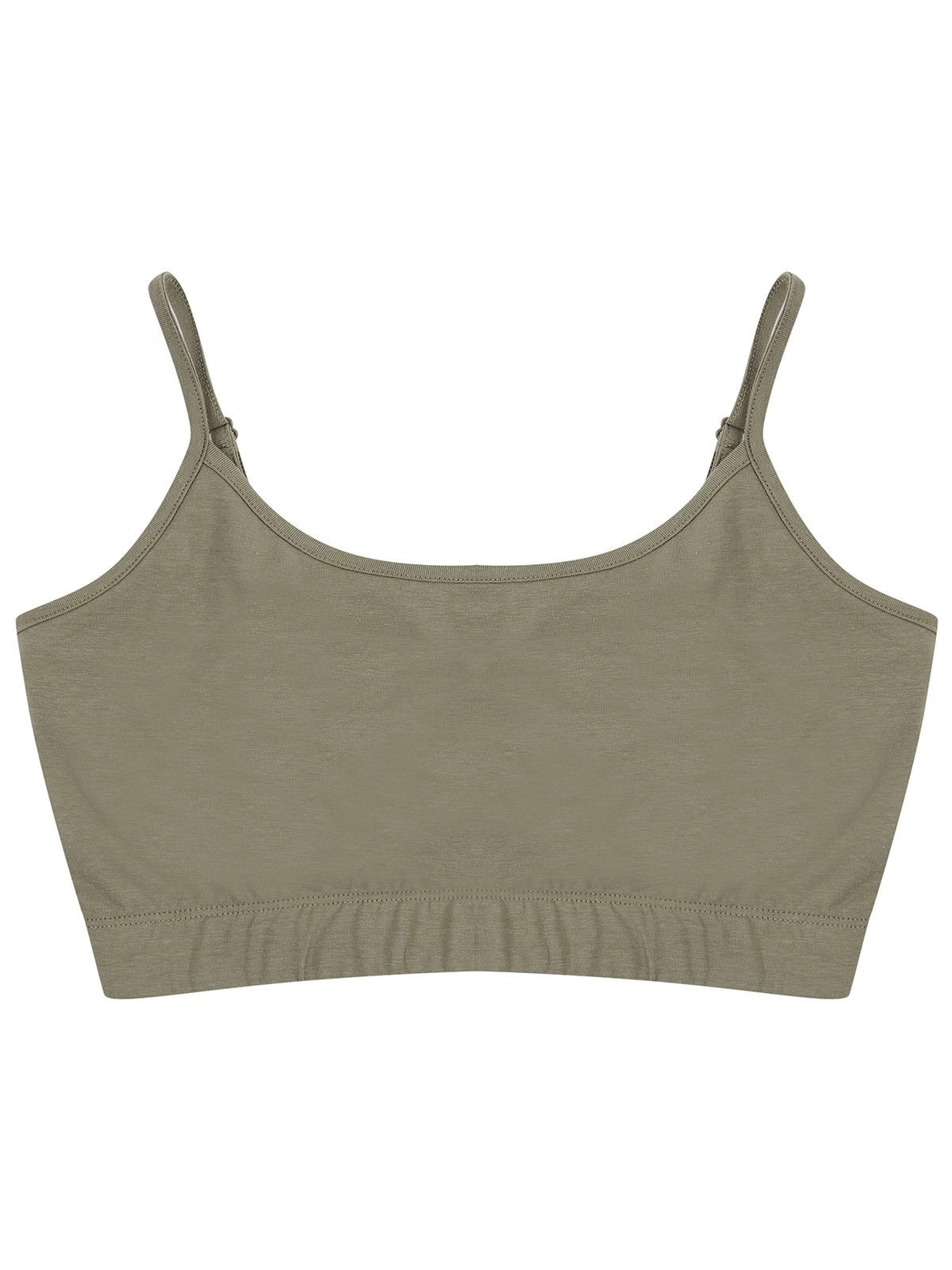 Immagine Women's Sustainable Fashion Cropped Cami Top
