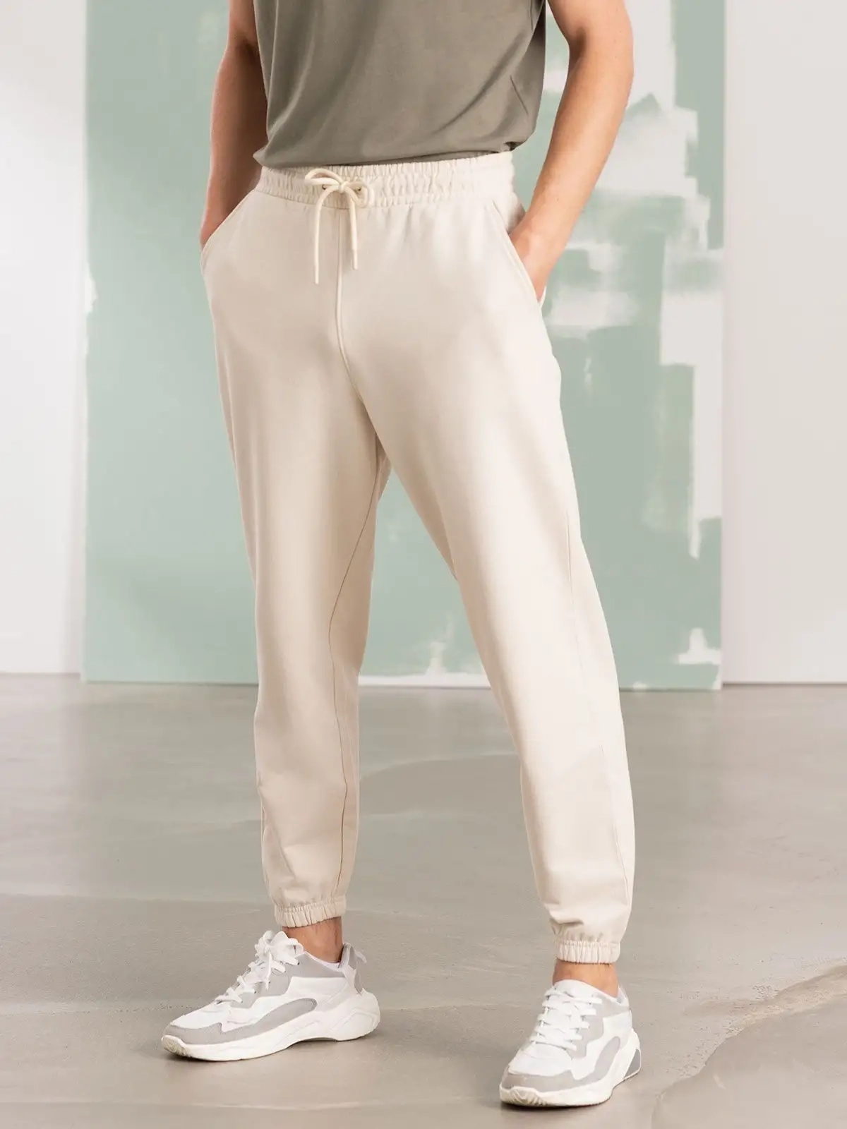 Immagine Unisex Sustainable Fashion Cuffed Joggers