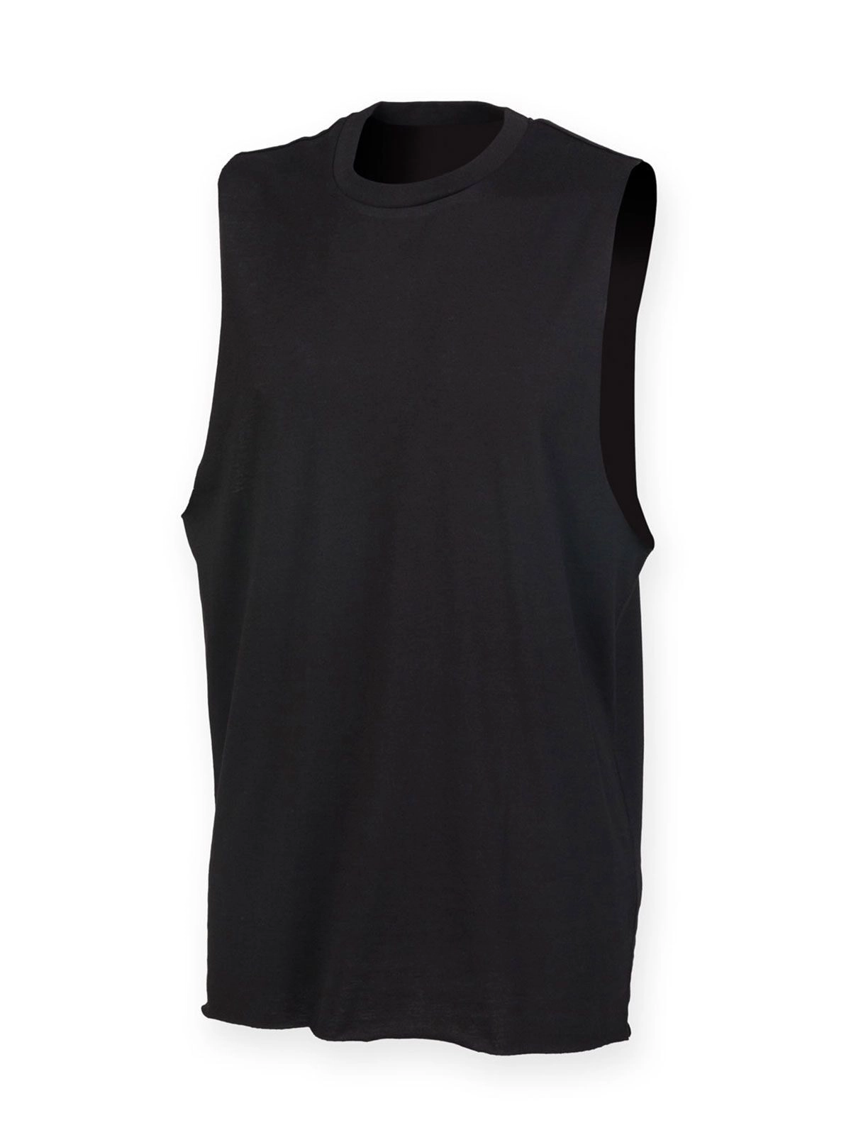 Immagine Men's High Neck Slash Armhole Vest