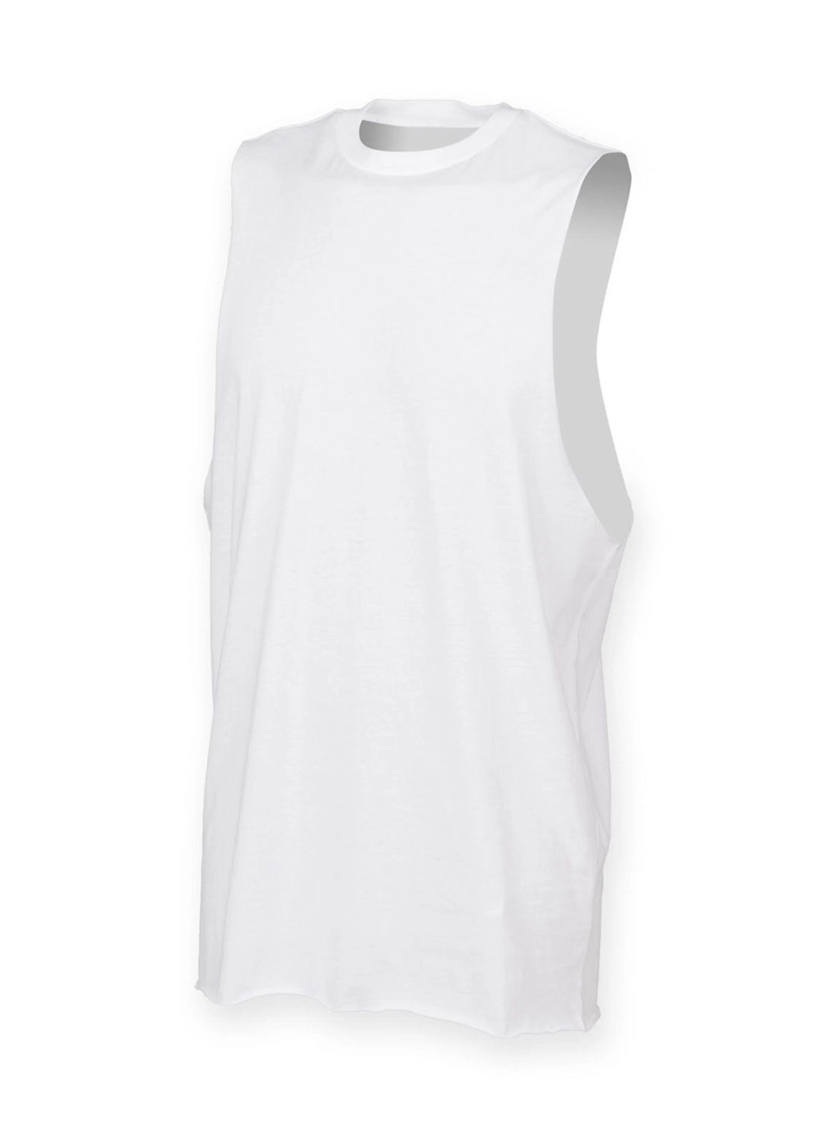 Immagine Men's High Neck Slash Armhole Vest