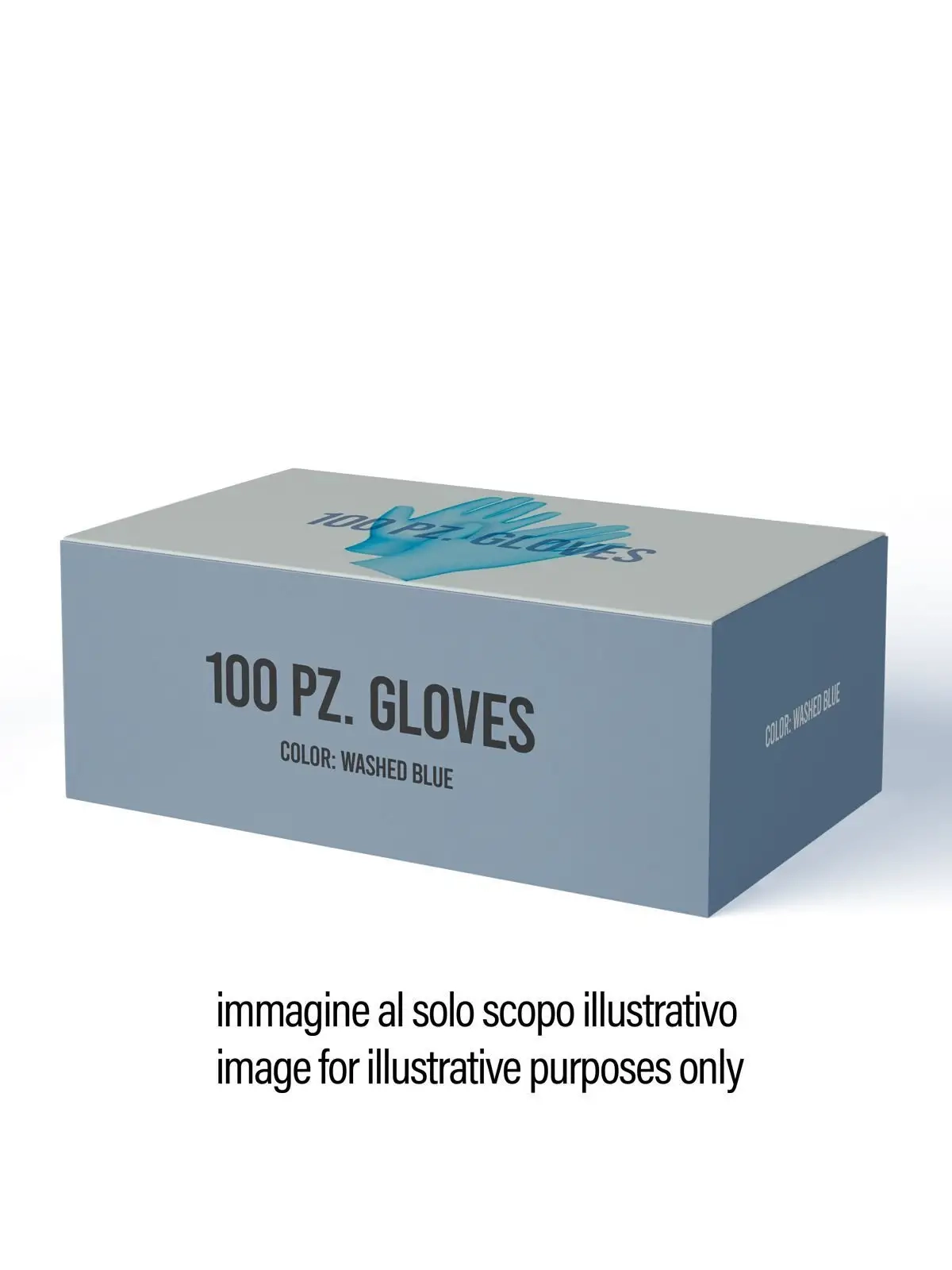 Immagine Vinyl blue gloves (pack of 100)