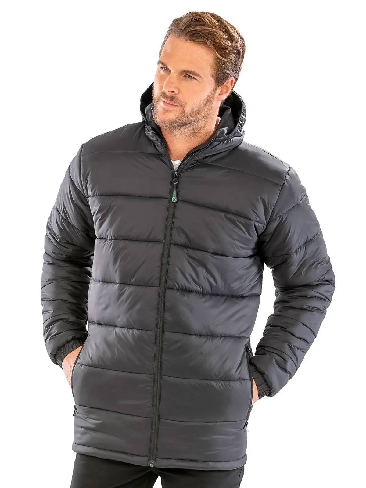 Immagine Recycled hooded padded parka