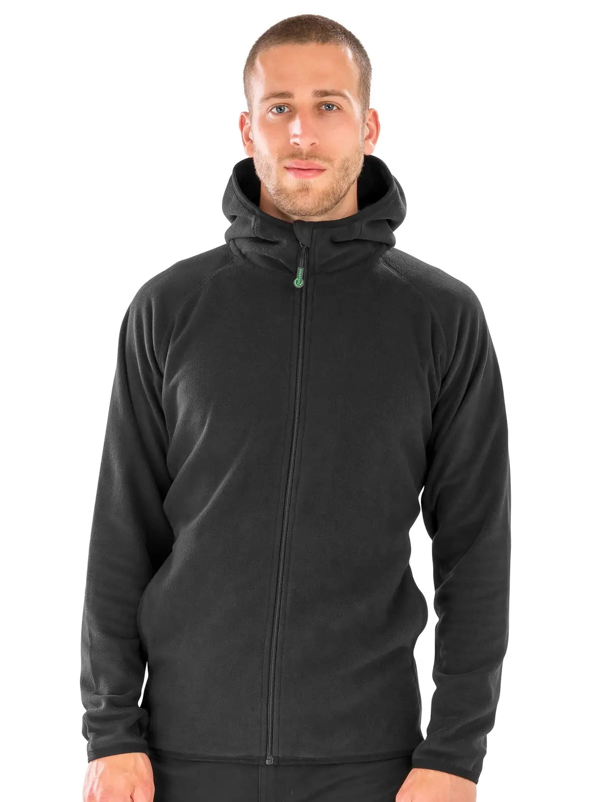 Immagine Hooded Recycled Microfleece Jacket