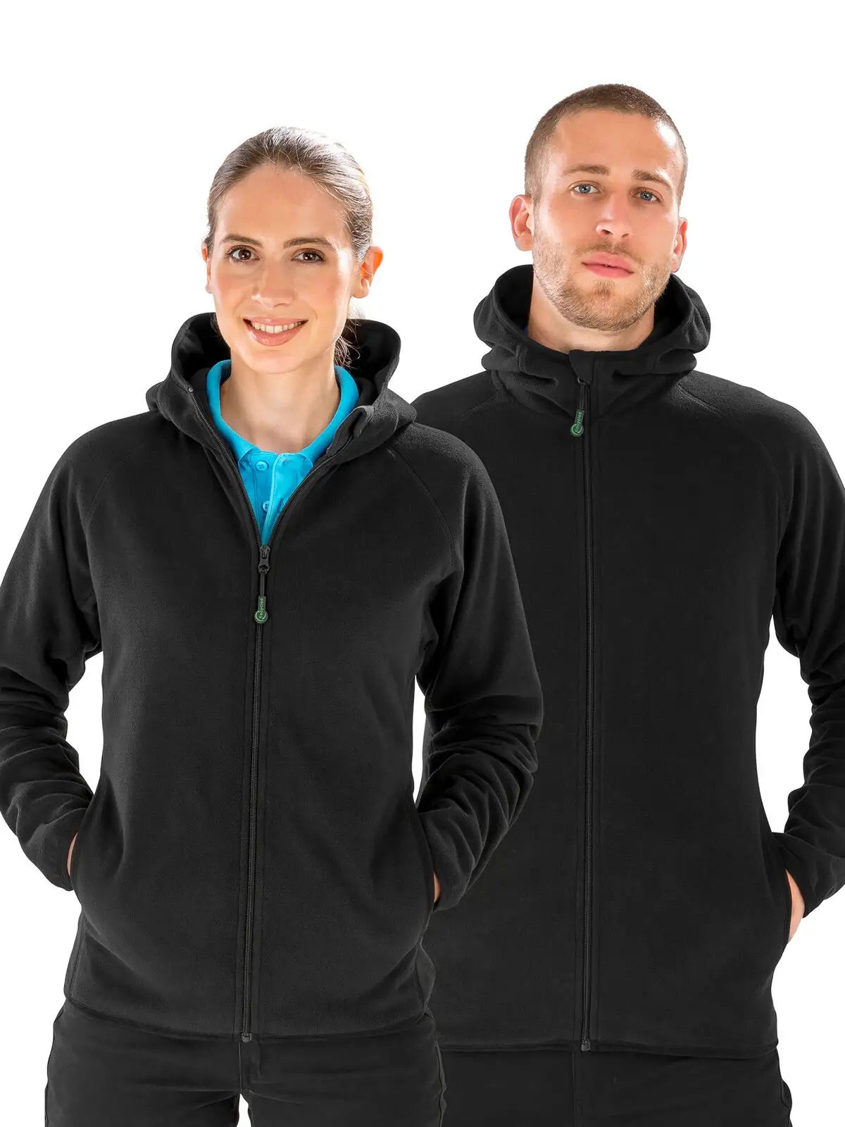 Immagine Hooded Recycled Microfleece Jacket