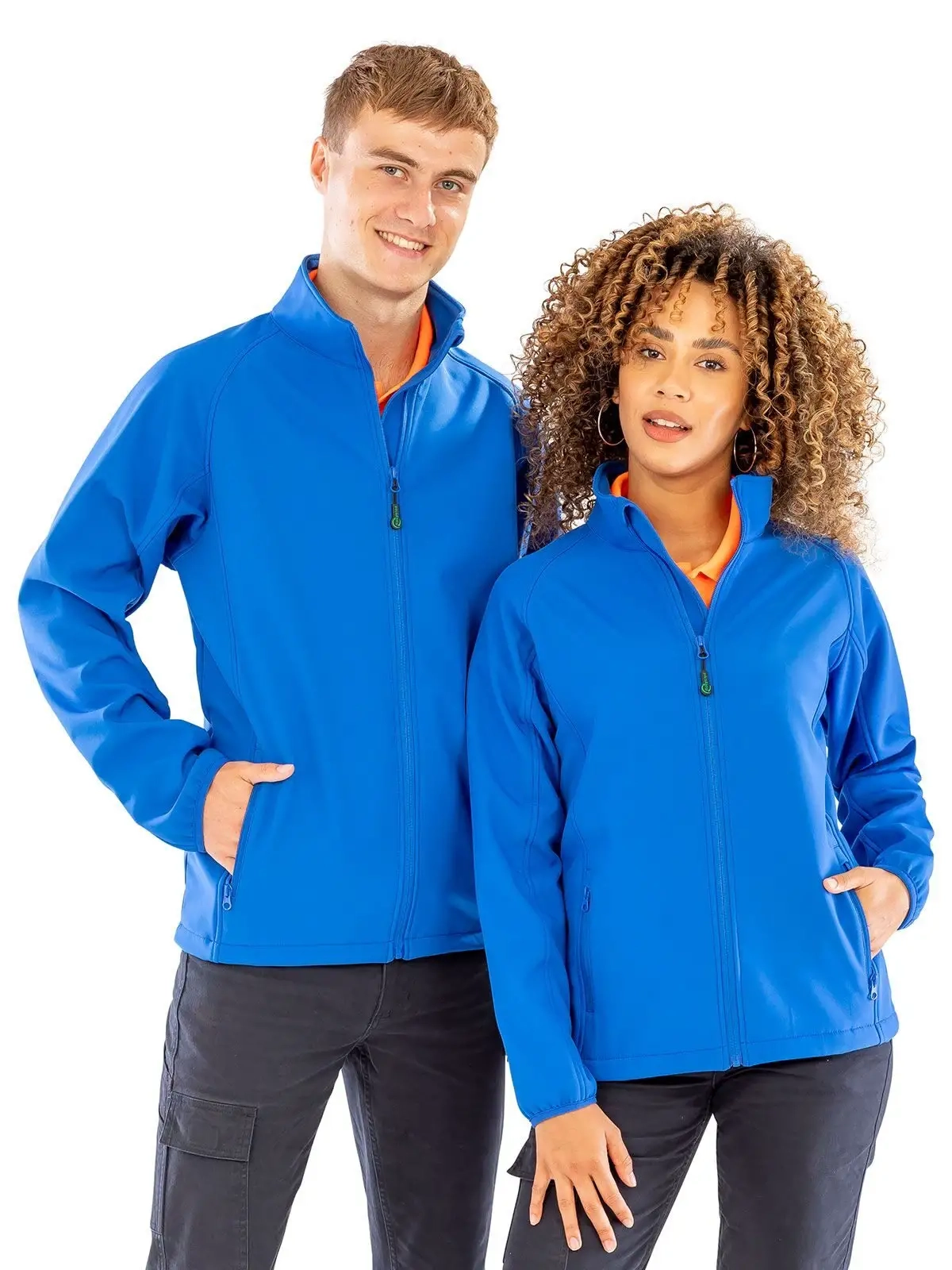 Immagine Men's Recycled 2 Layer Printable Softshell Jacket