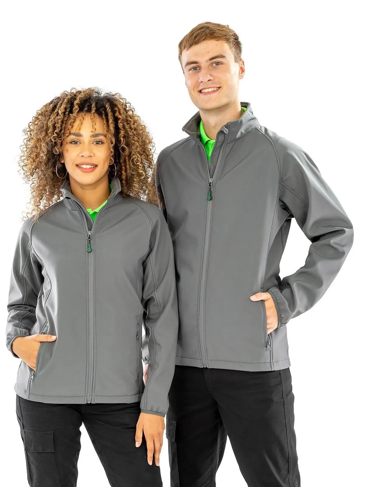 Immagine Men's Recycled 2 Layer Printable Softshell Jacket