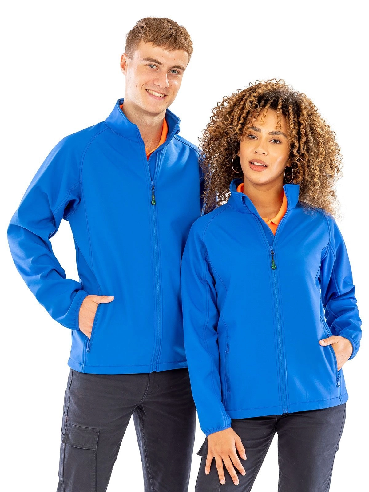 Immagine Men's Recycled 2 Layer Printable Softshell Jacket