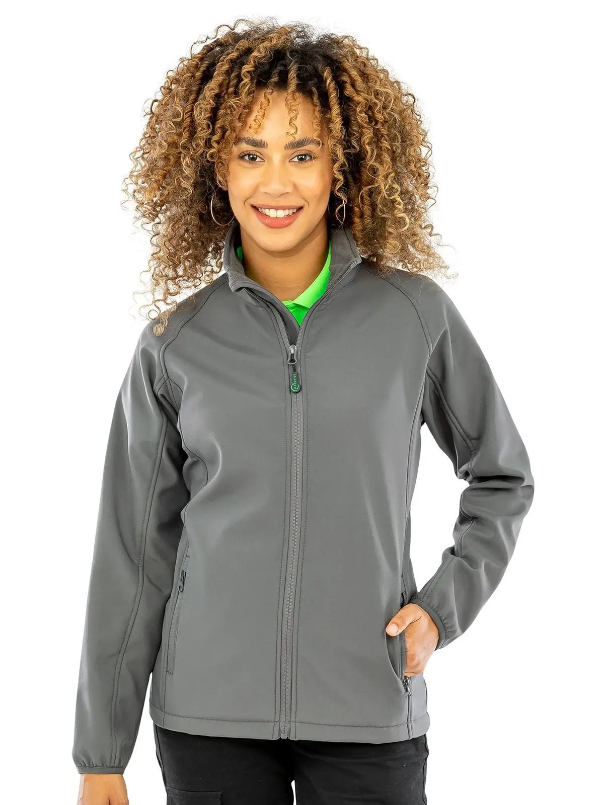 Immagine Women's Recycled 2 Layer printable Softshell Jacket