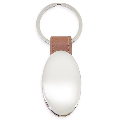 Immagine PORTACHIAVI OVALE METALLO