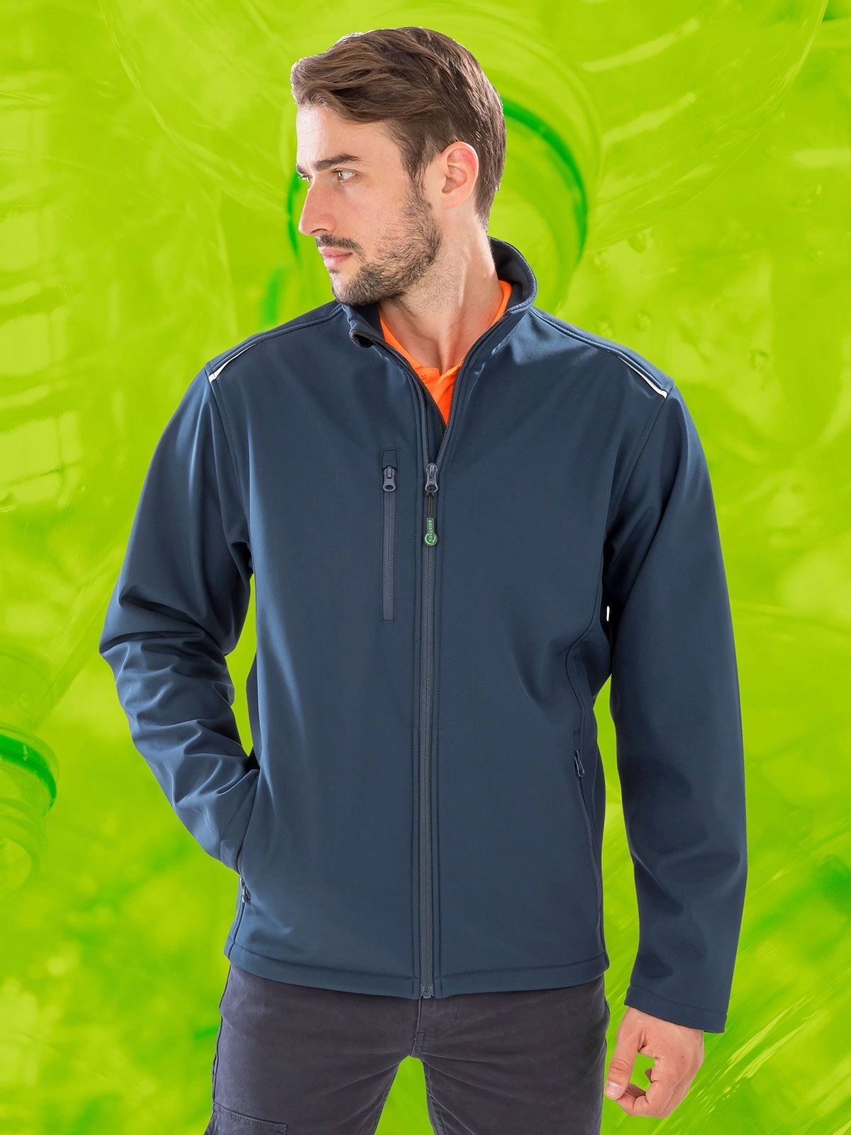 Immagine Recycled 3-Layer Printable Softshell Jacket