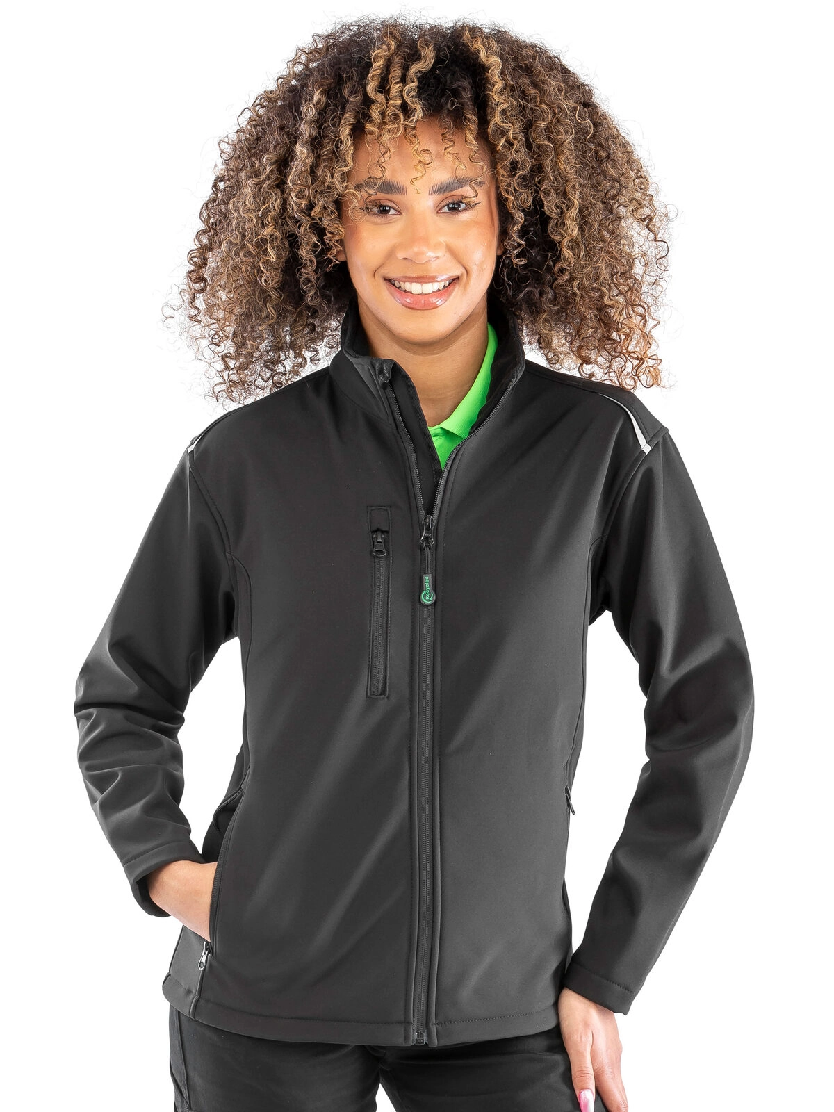 Immagine Women's Recycled 3-layer Printable Softshell Jacket