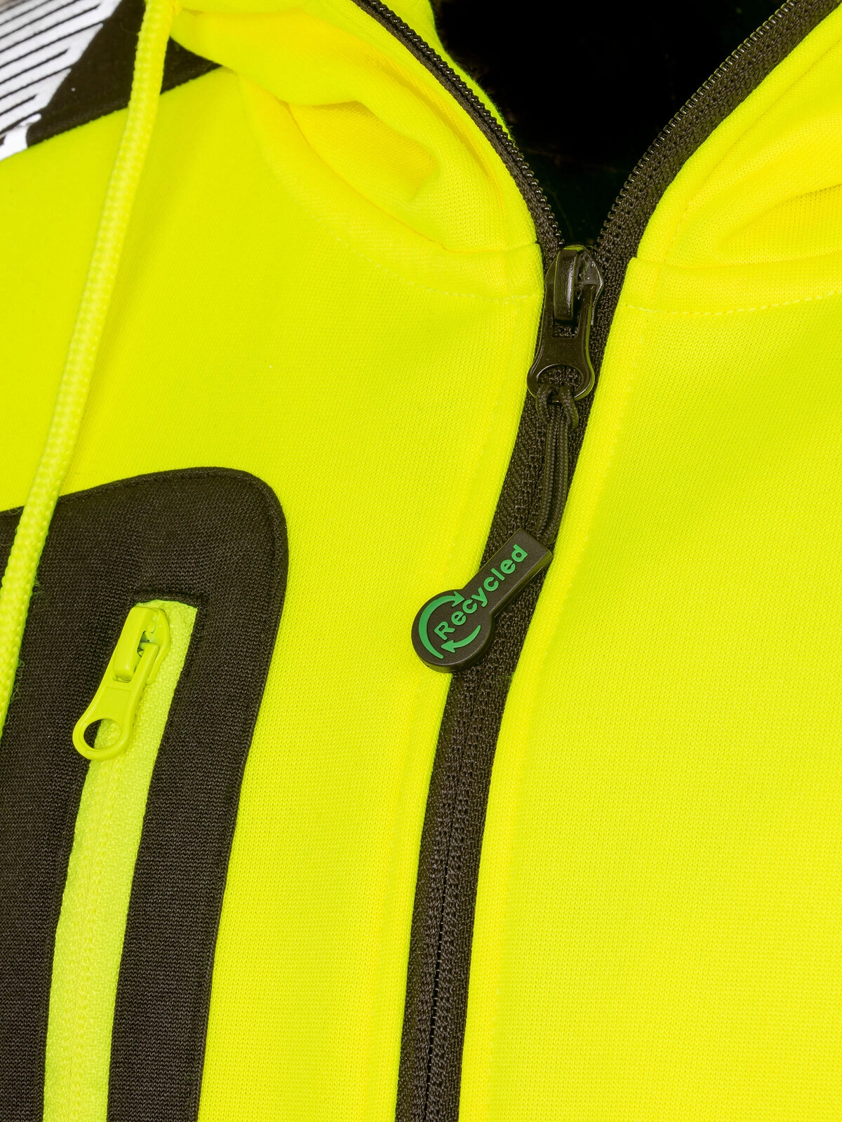 Immagine Recycled Robust Zipped Safety Hoody