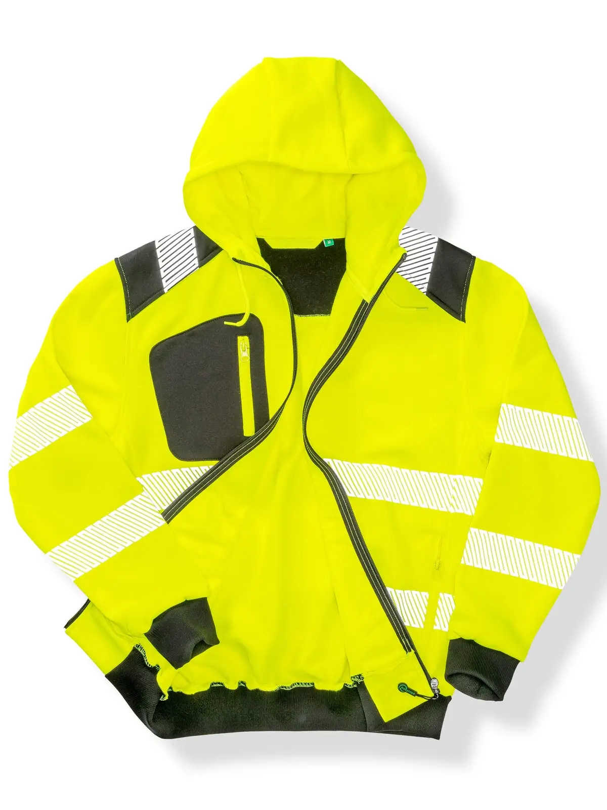 Immagine Recycled Robust Zipped Safety Hoody