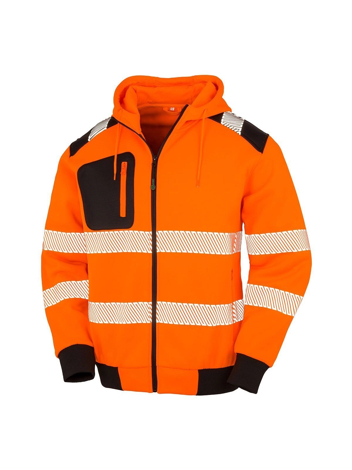 Immagine Recycled Robust Zipped Safety Hoody