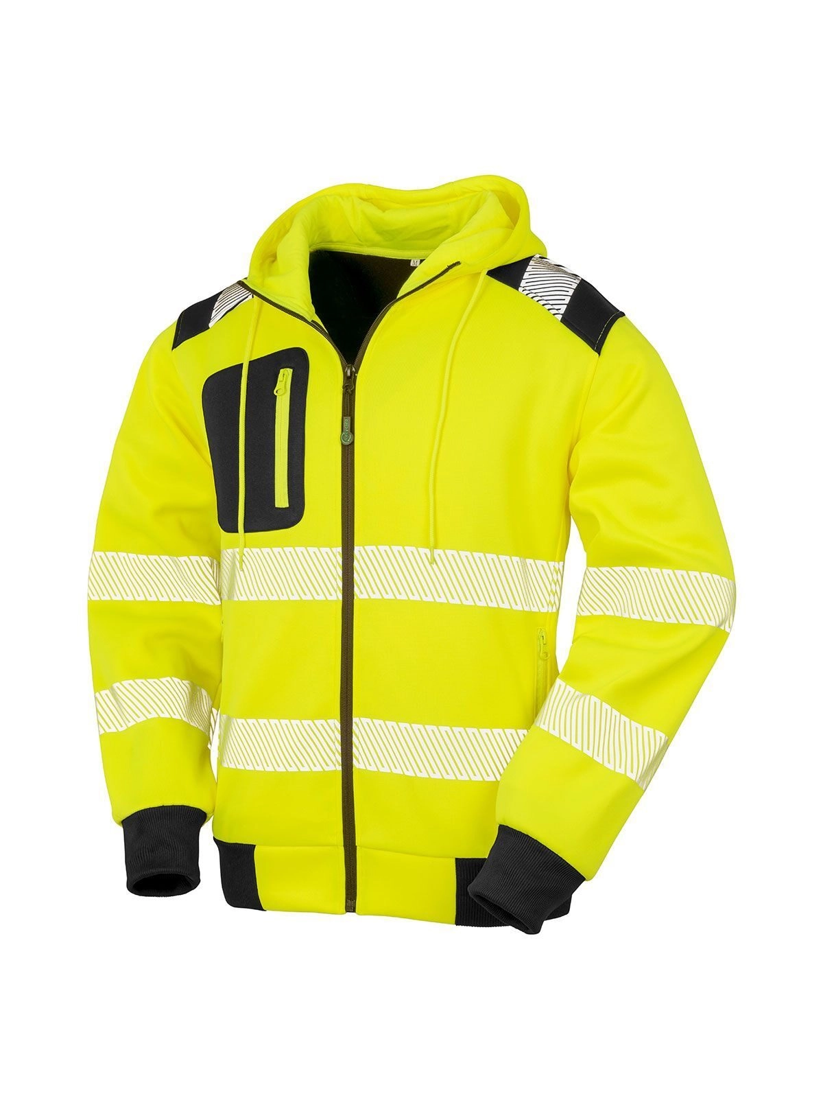 Immagine Recycled Robust Zipped Safety Hoody