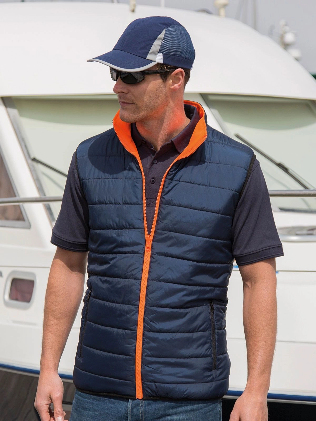 Immagine Reversible Soft Padded Safety Gilet