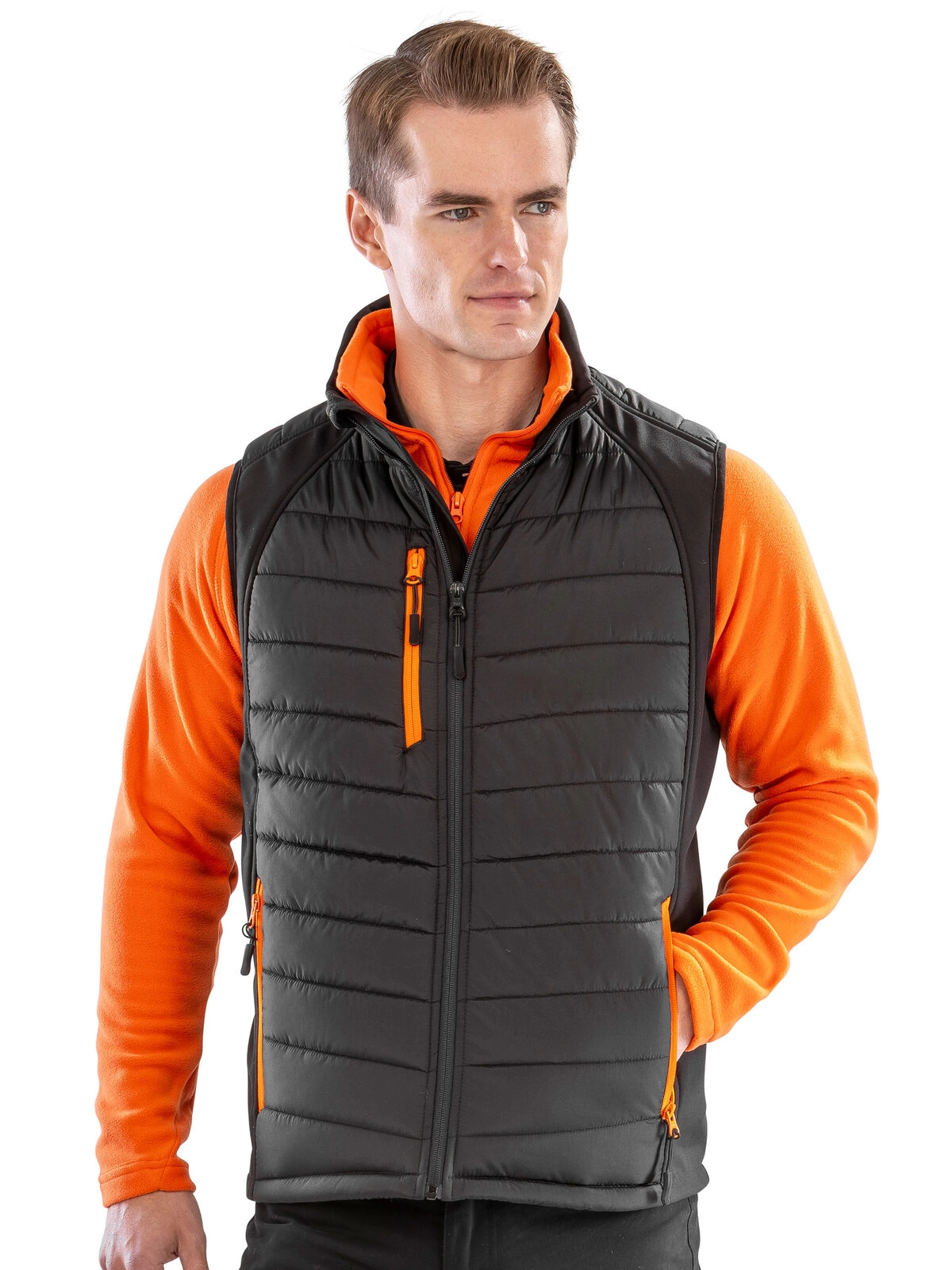 Immagine Black Compass Padded Softshell Gilet