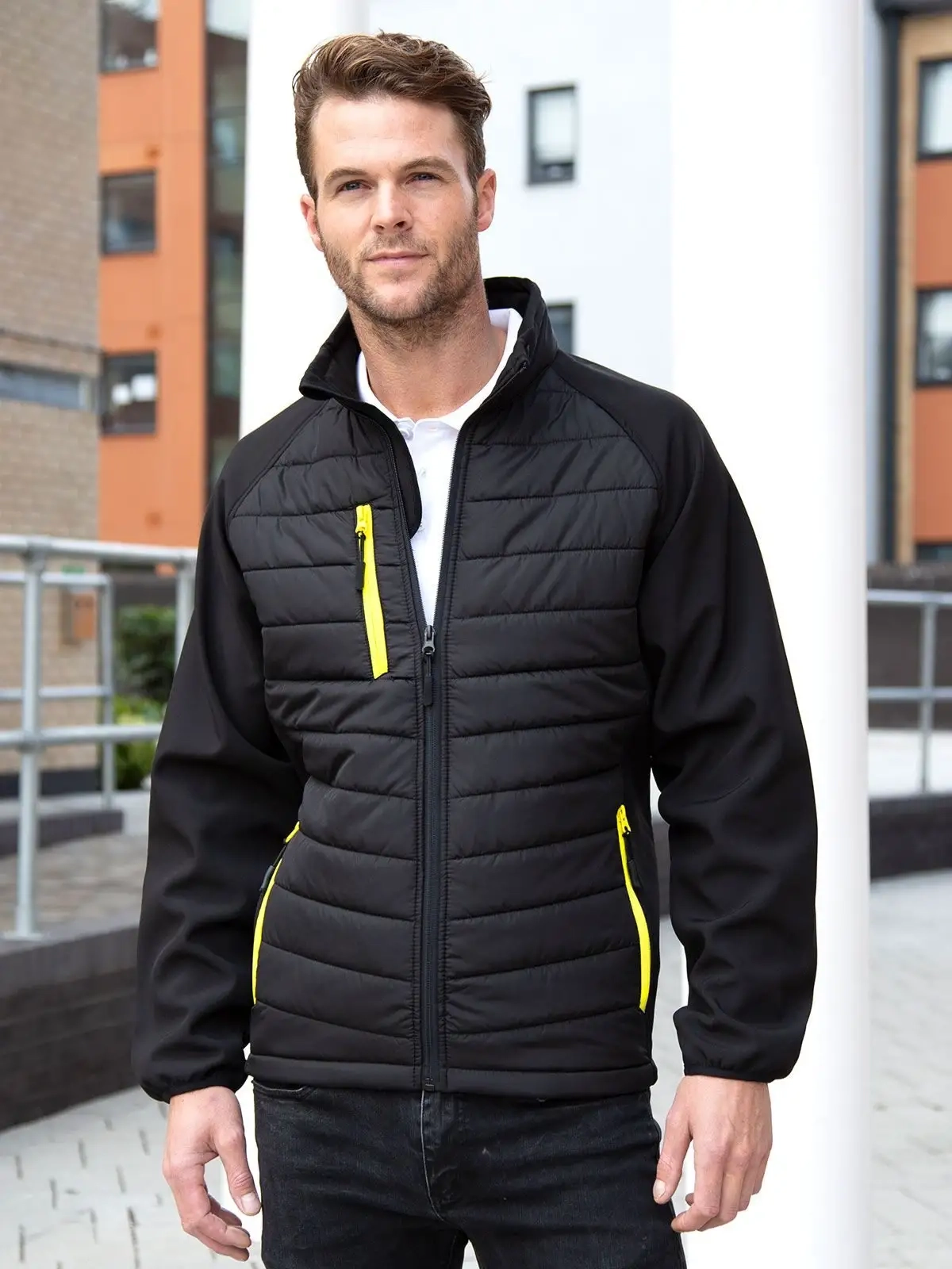 Immagine Black Compass Padded Softshell