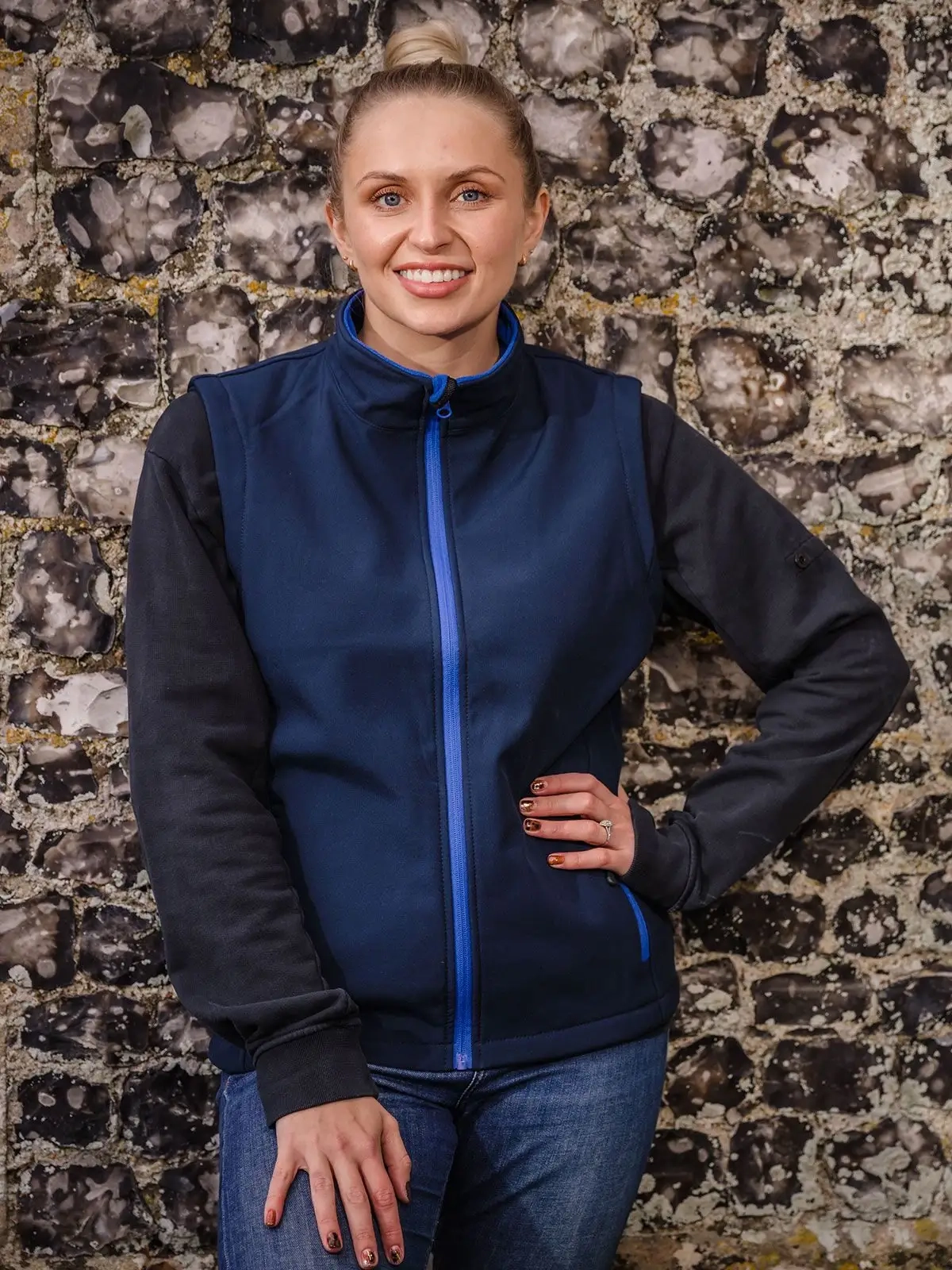 Immagine Womens Printable Softshell Bodywarmer