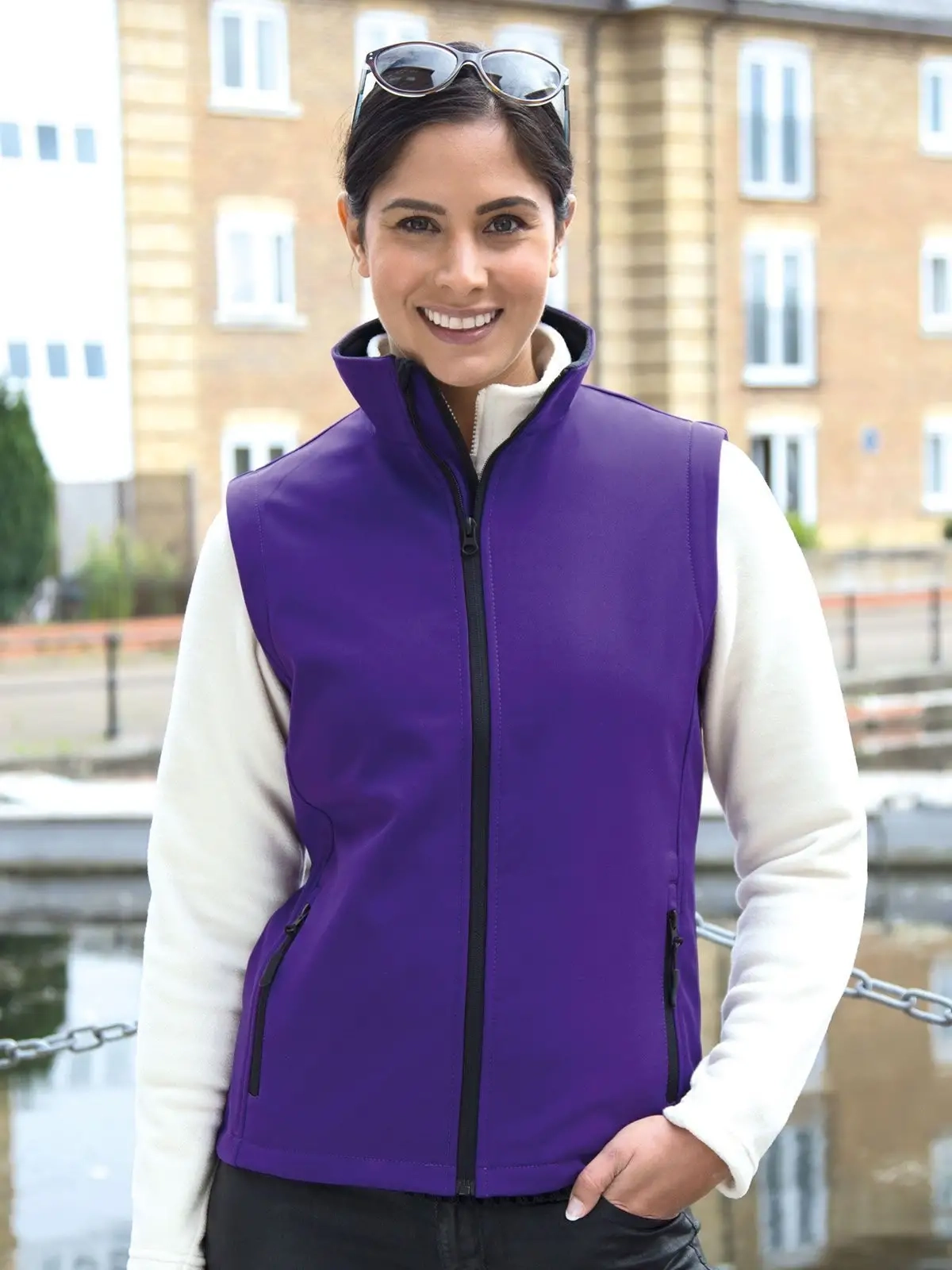 Immagine Womens Printable Softshell Bodywarmer