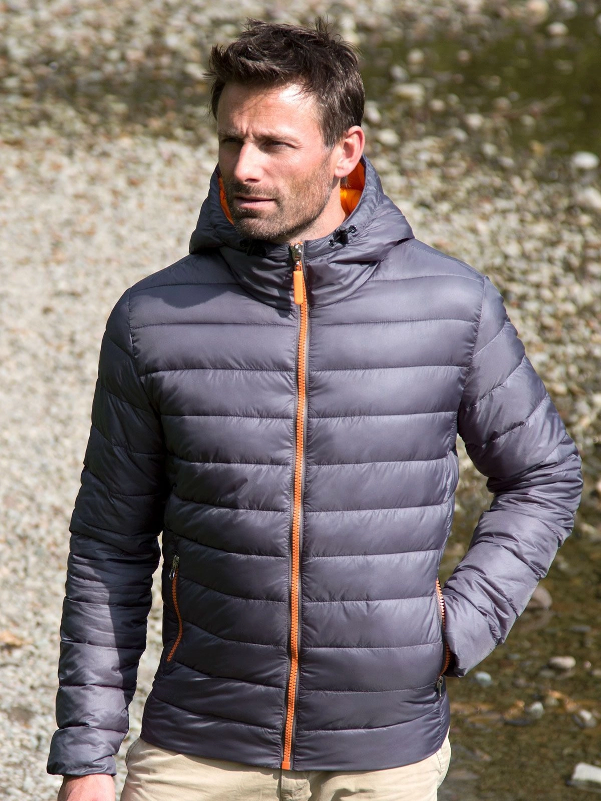 Immagine Mens Snow Bird Hooded Jacket